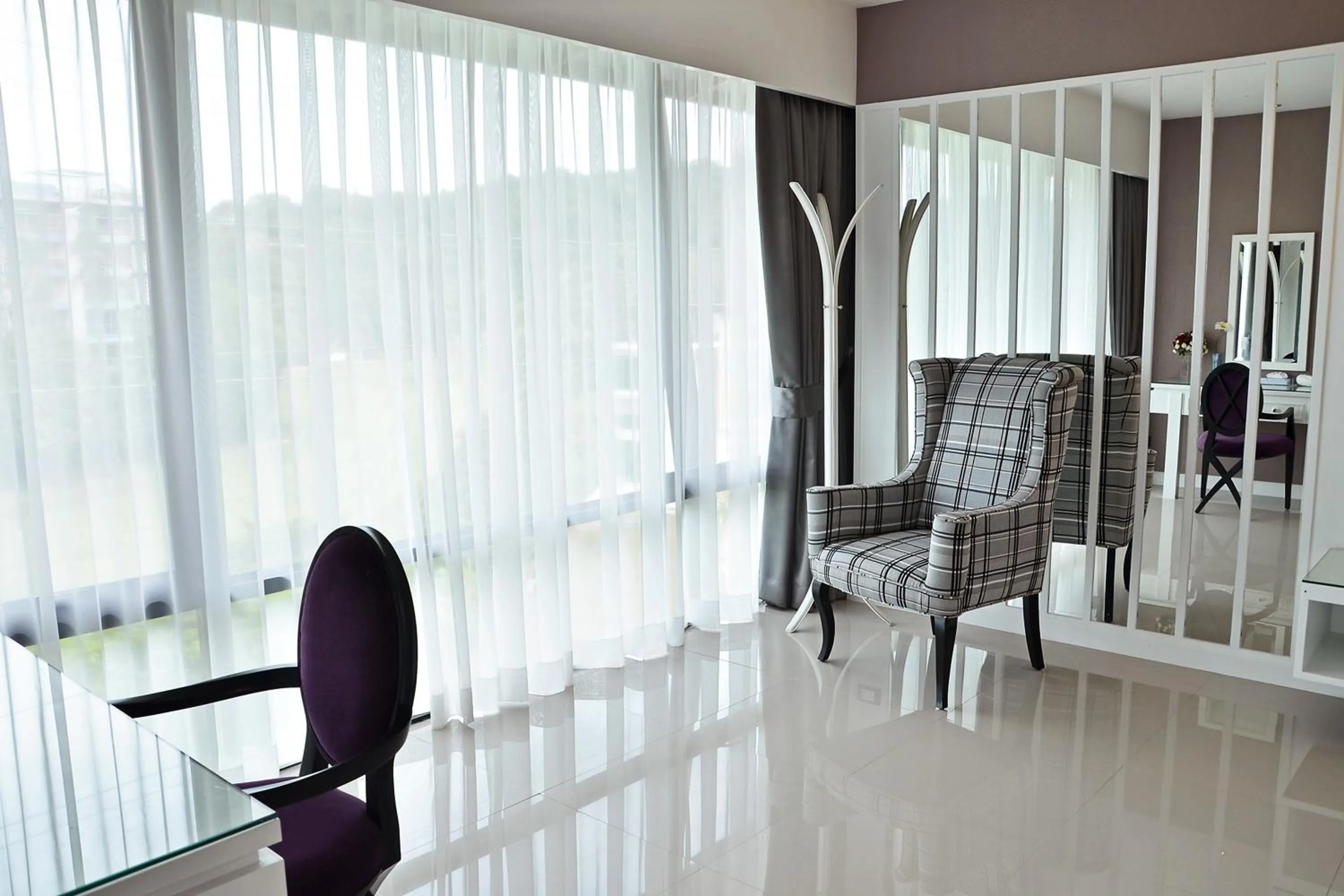 Seating area in The Par Phuket SHA Plus