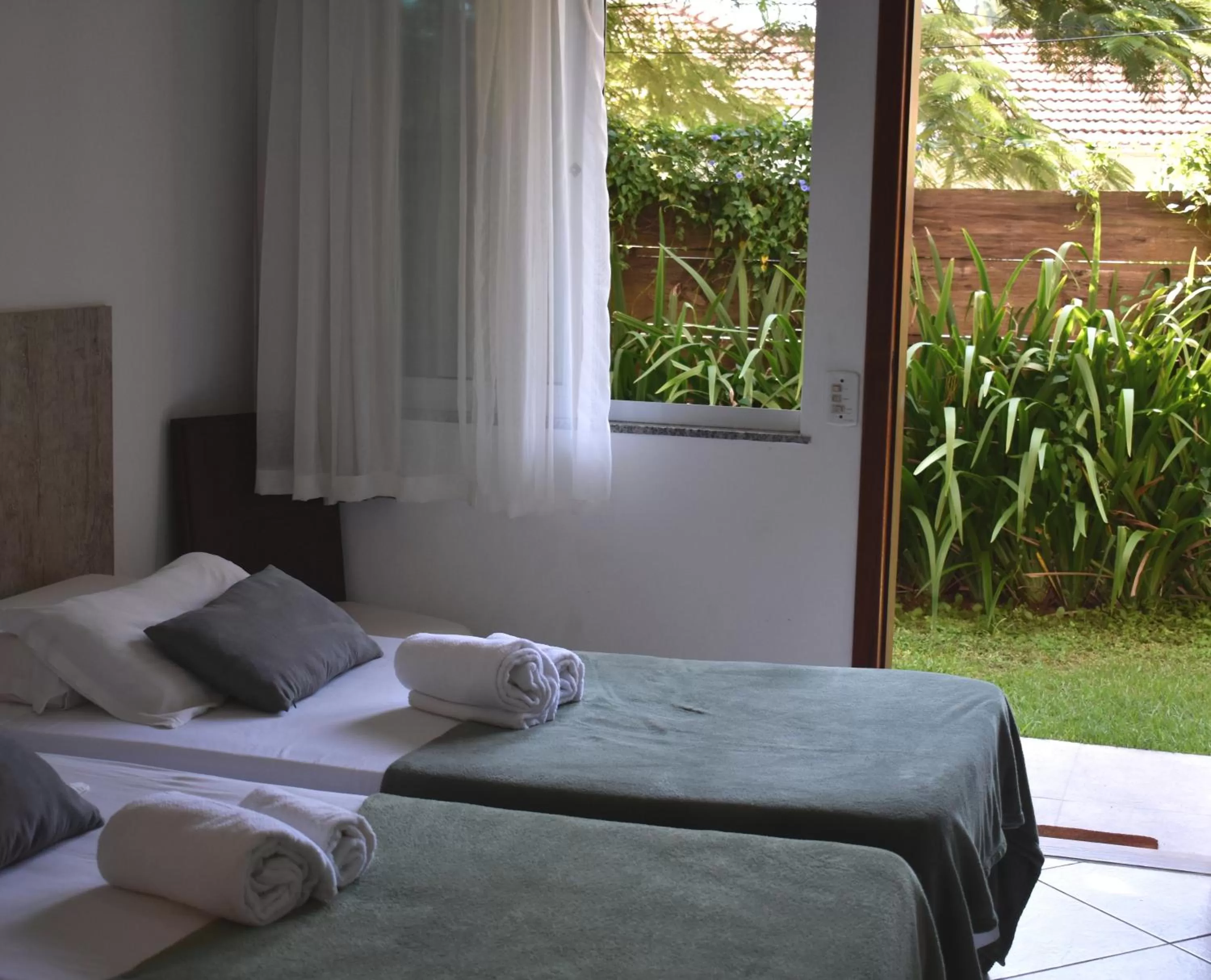 Bed in Pousada Green