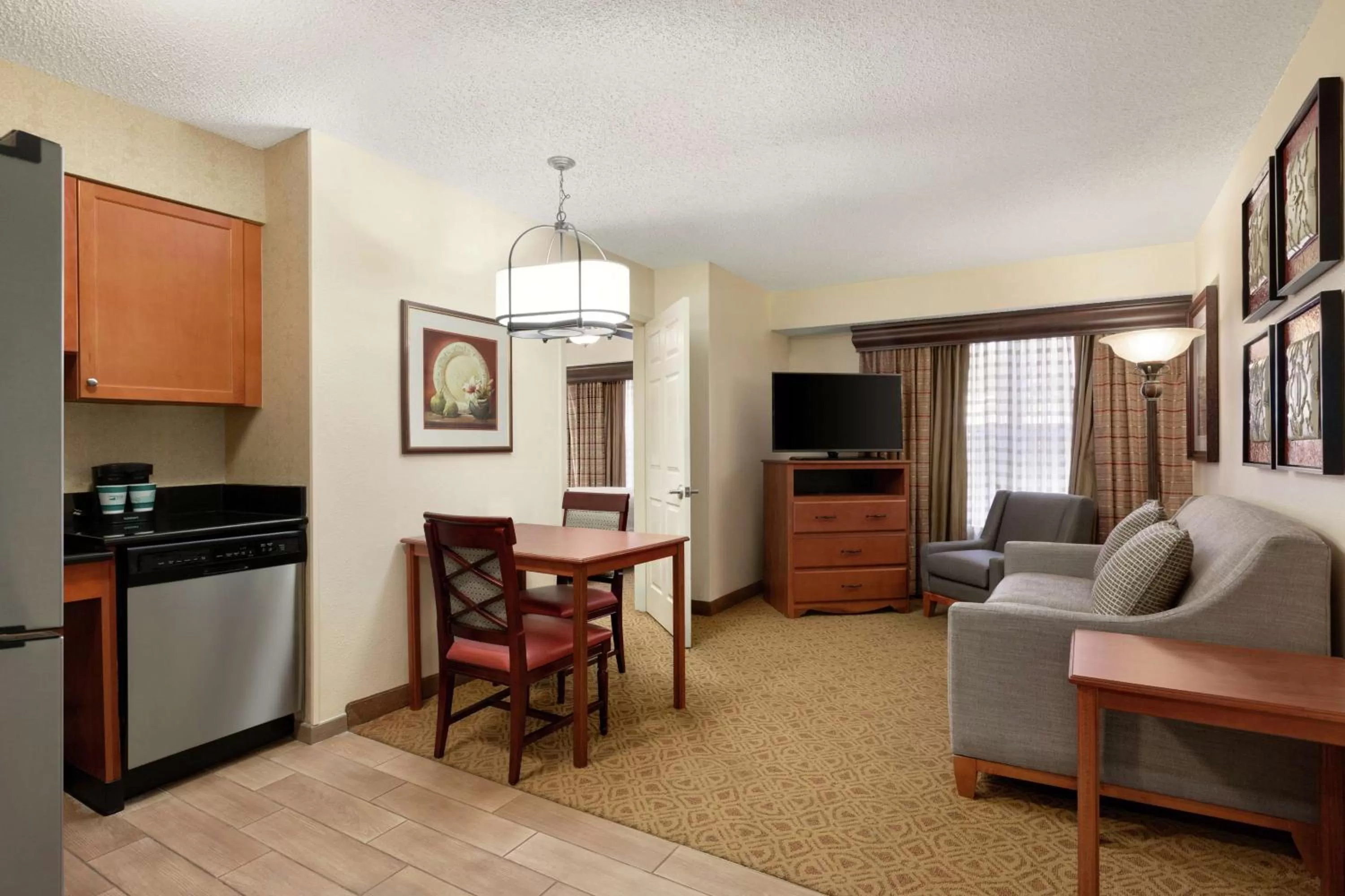 Bedroom in Homewood Suites by Hilton Dallas-Park Central Area