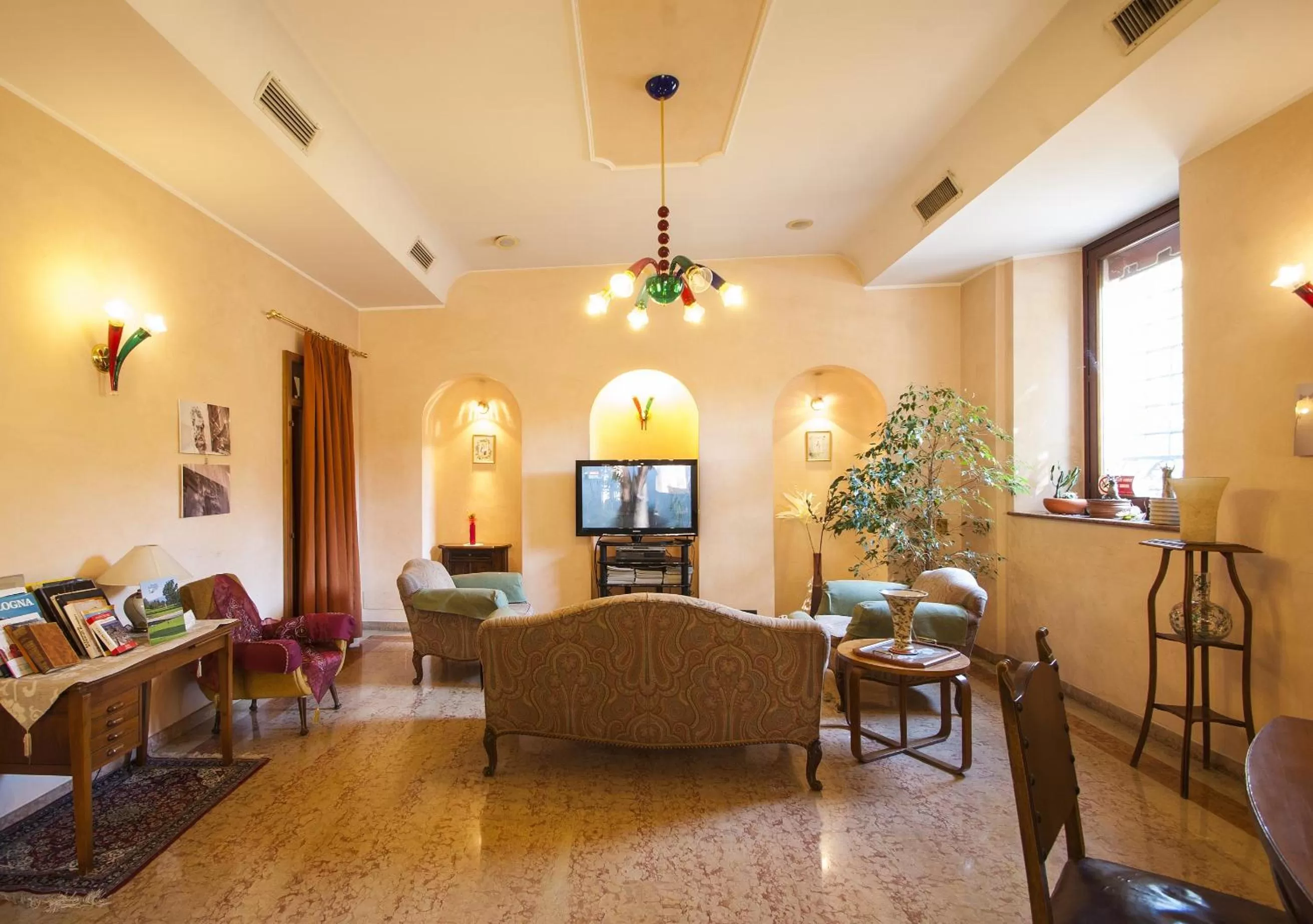 Living room in Alla Rocca Hotel Conference & Restaurant