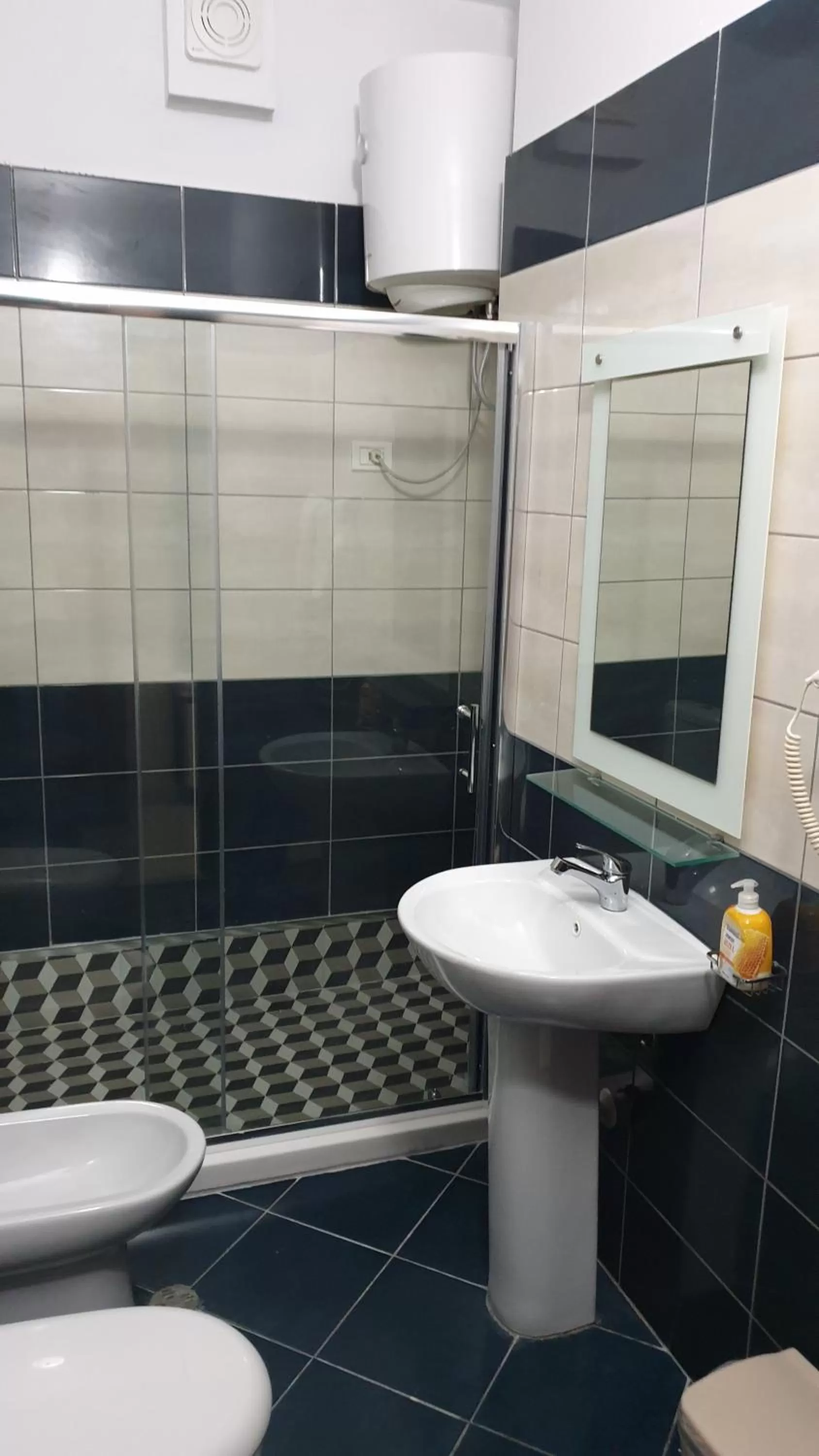 Shower in Haris Hotel