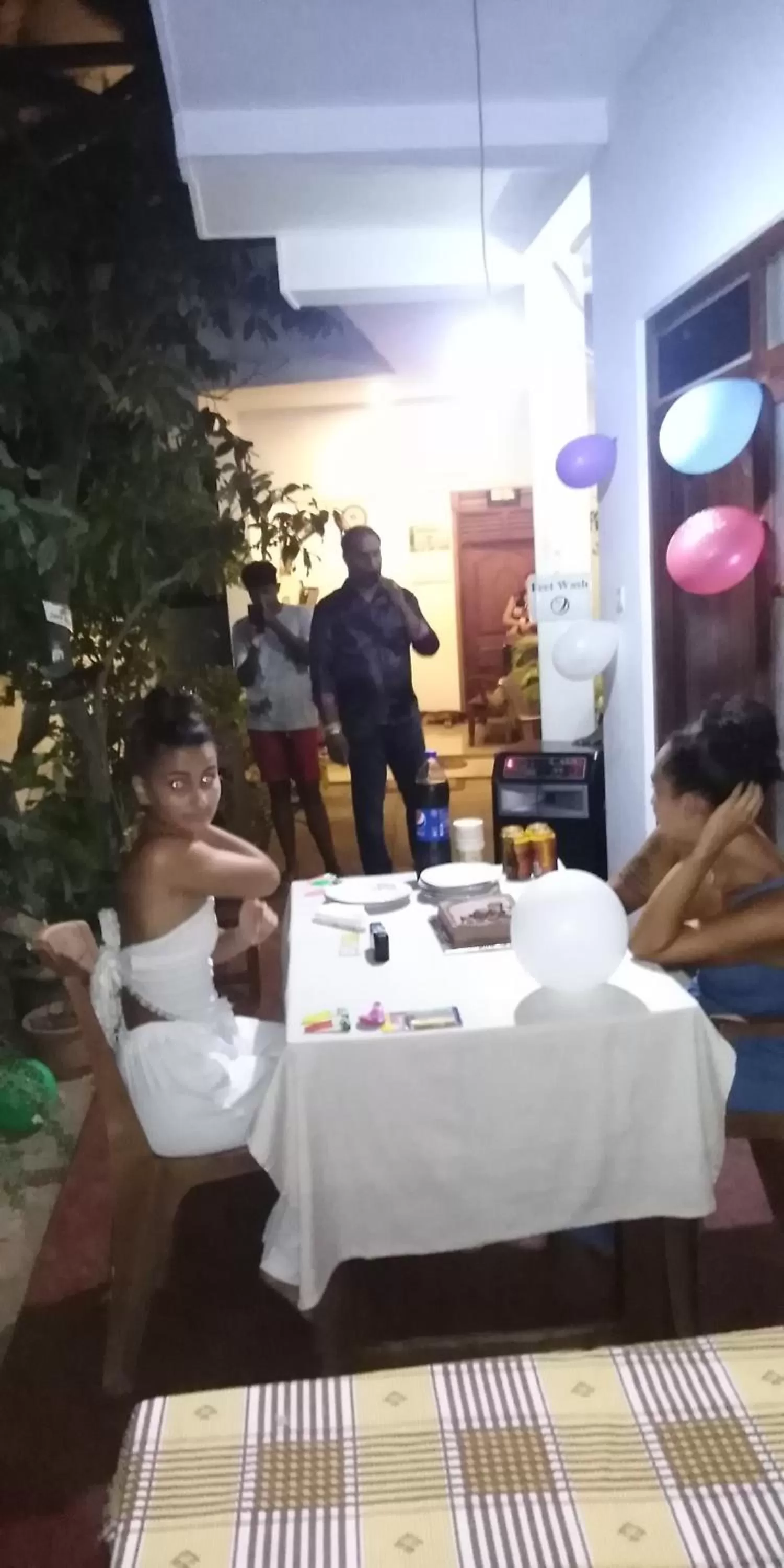 Seating area in Pearl Resort Mirissa