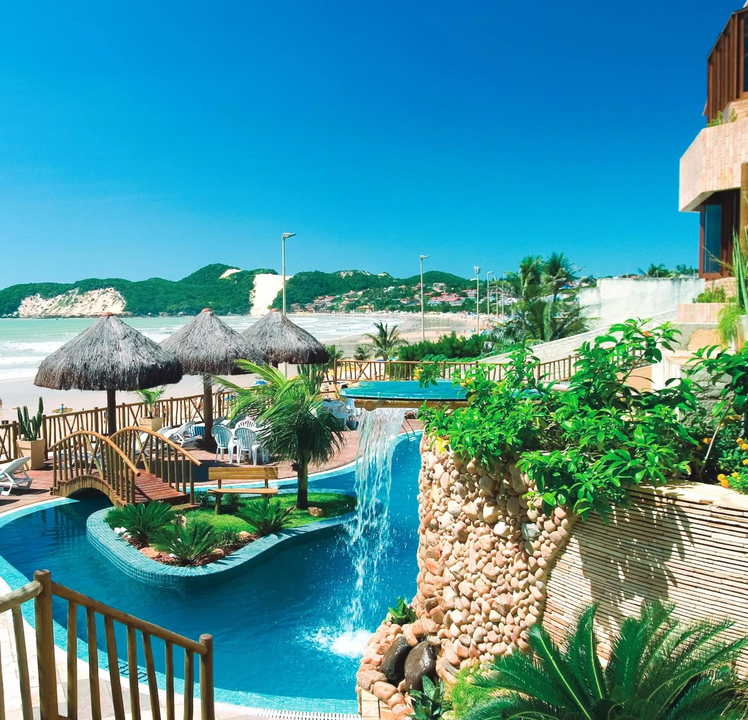 Aqua park in Visual Praia Hotel