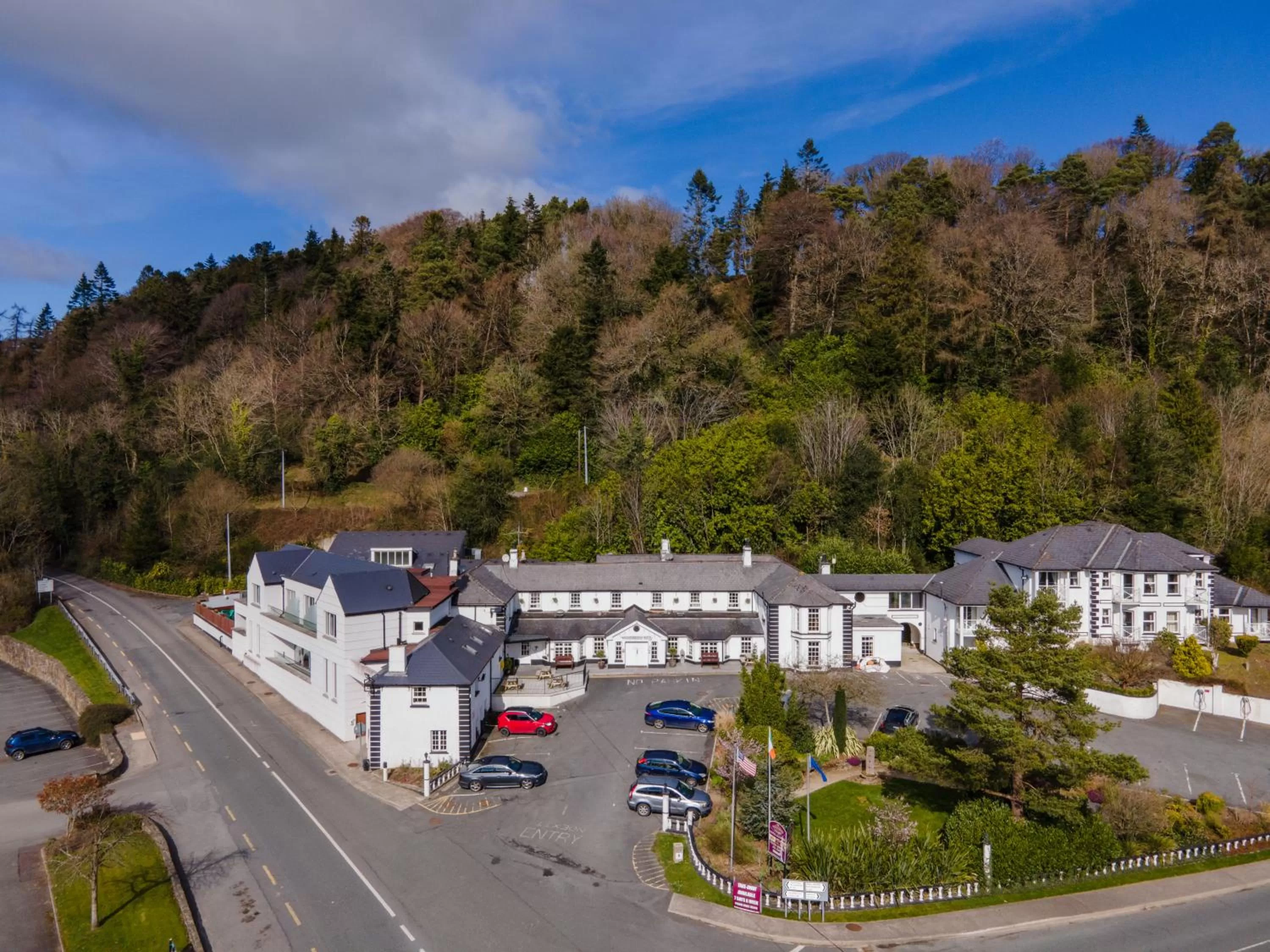 Bird's eye view in Woodenbridge Hotel