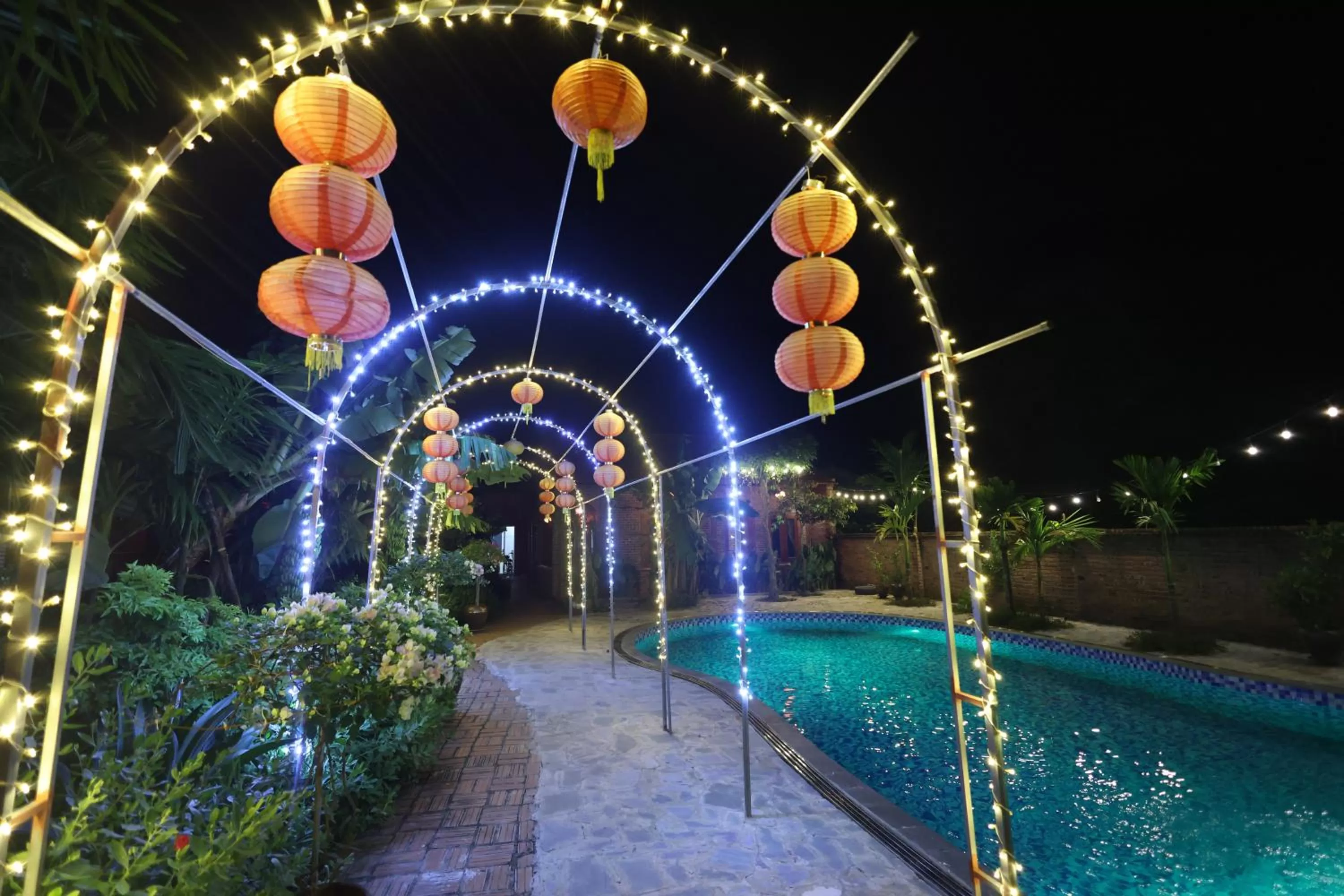 Night in Phạm Gia Homestay Ecogarden