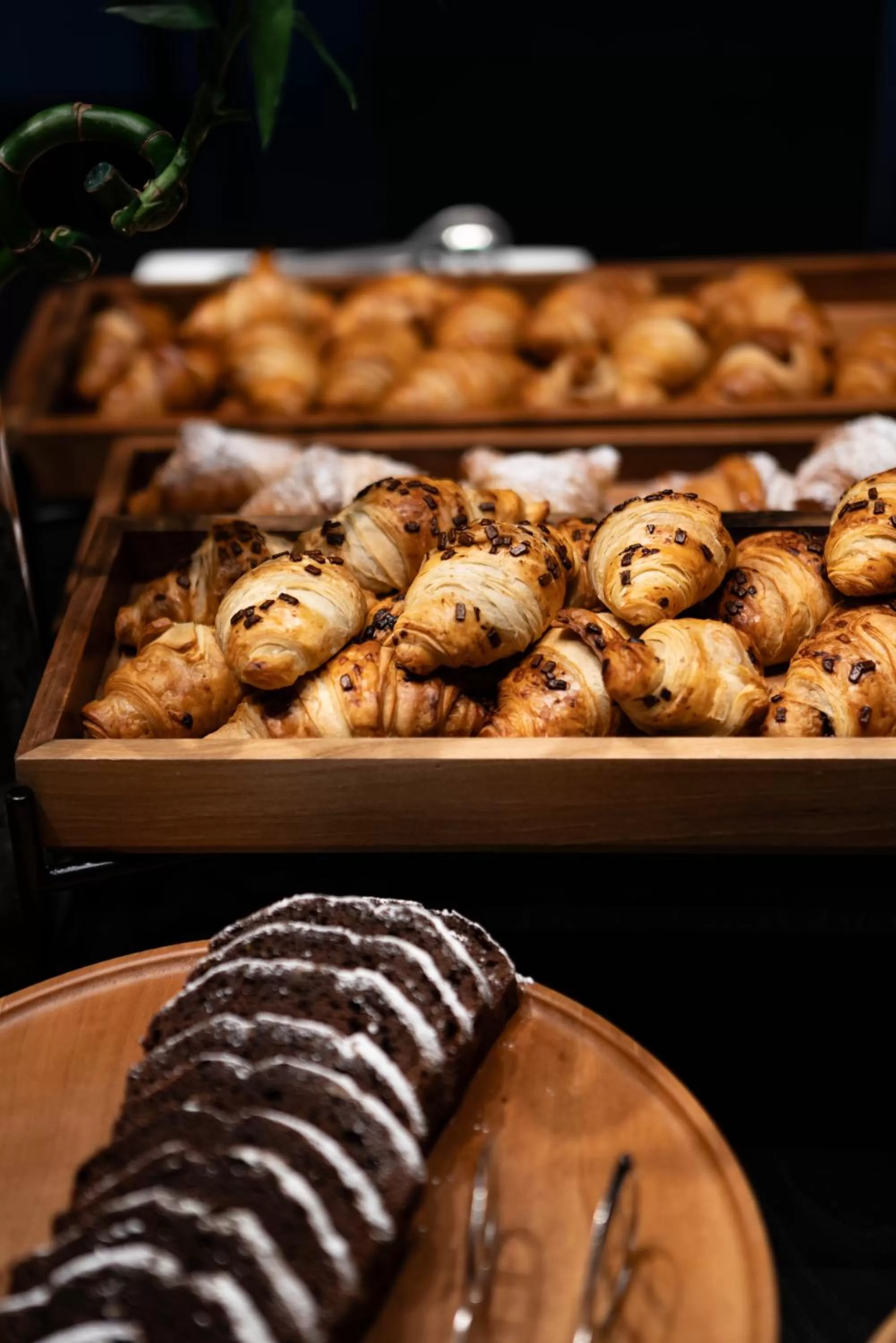 Buffet breakfast in Phi Hotel Piajo