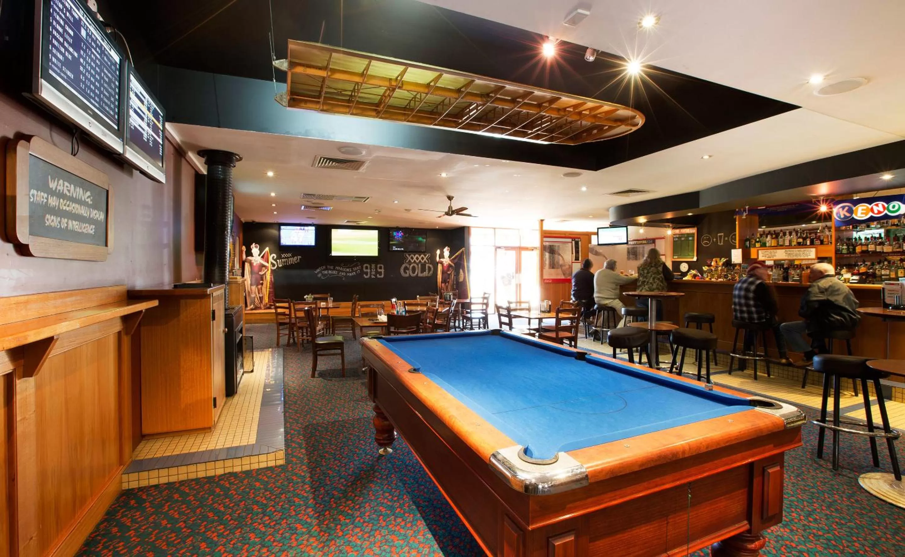 Billiard in Wilsonton Hotel Toowoomba