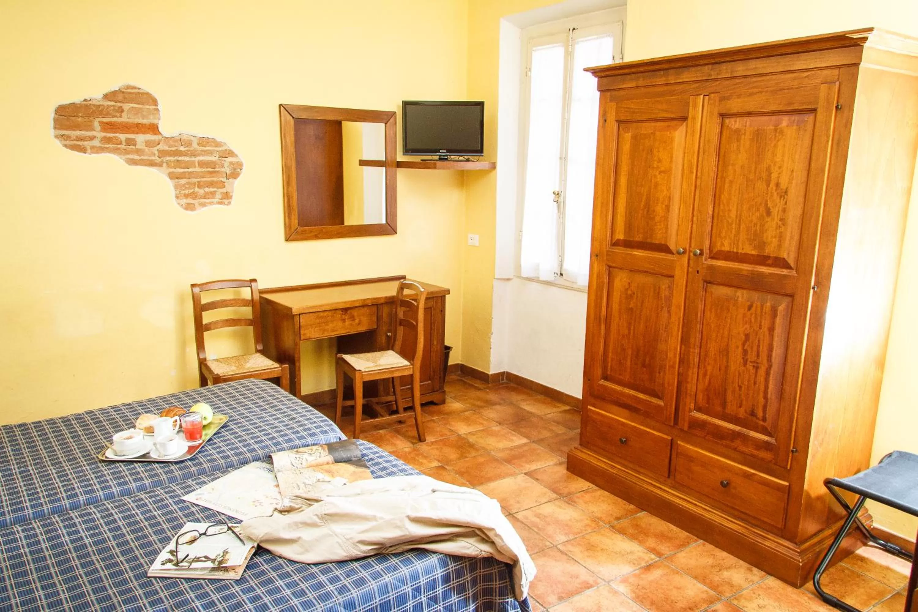 Bedroom, Bed in Hotel Nizza