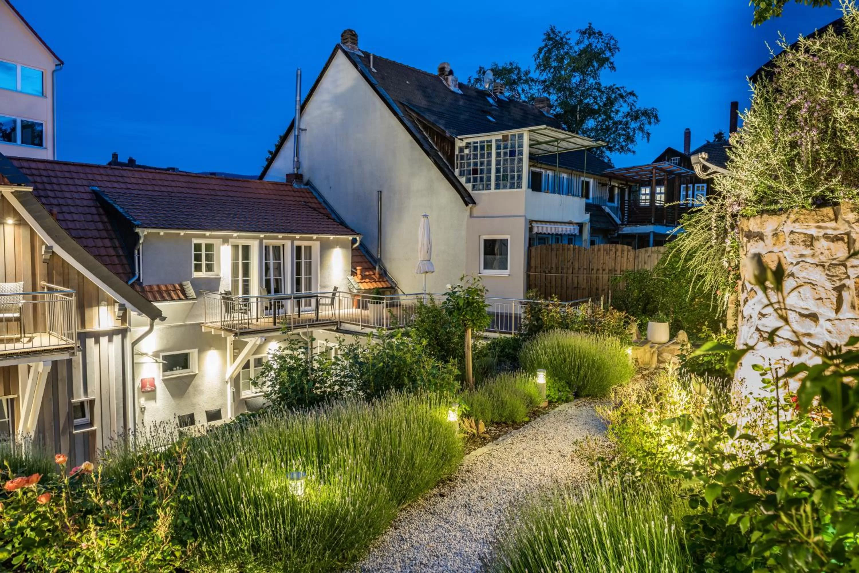 Garden in AKZENT Hotel Villa Saxer