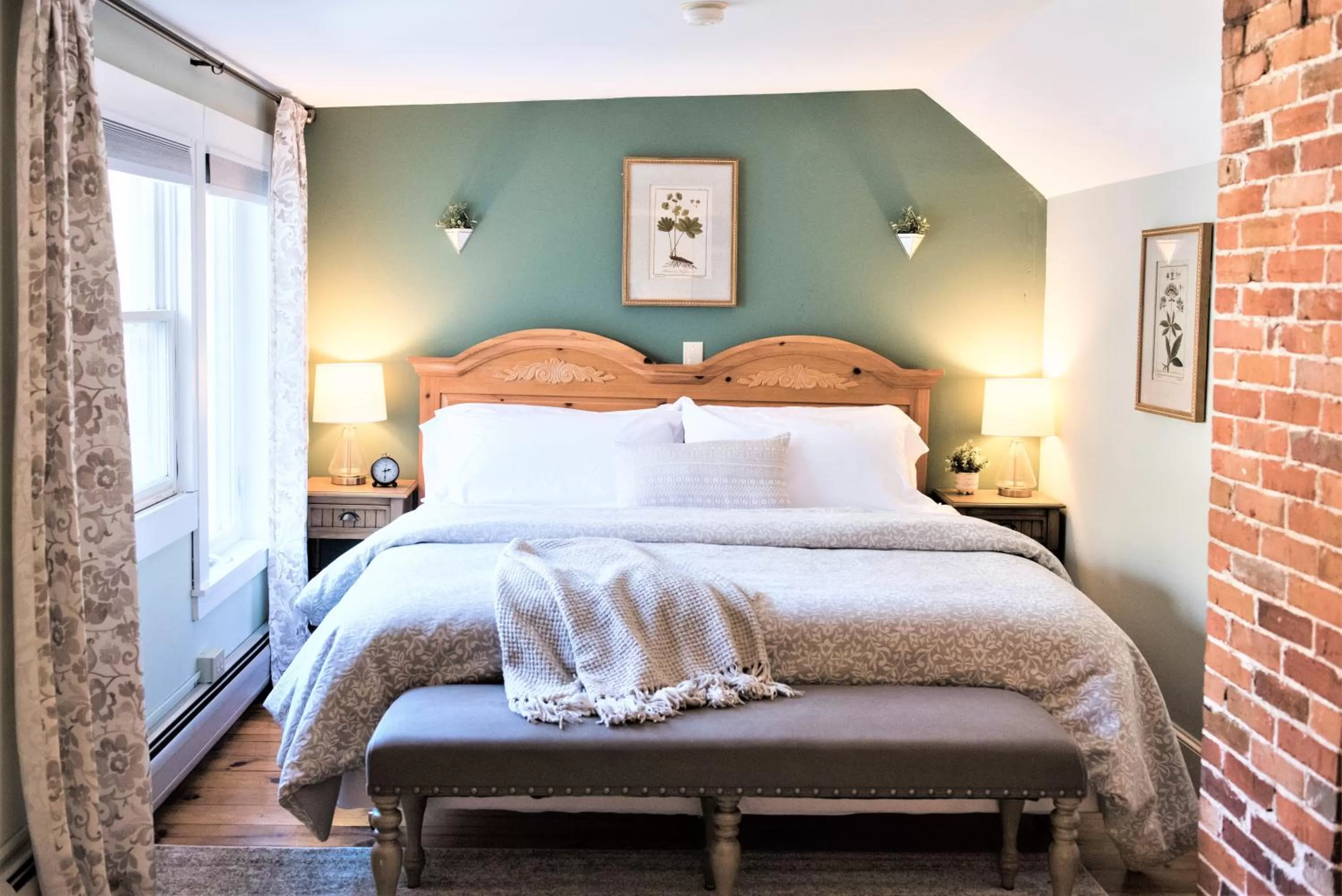 Bed in Inn on Golden Pond