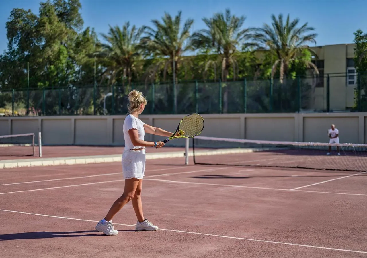 Tennis court in Sindbad Club