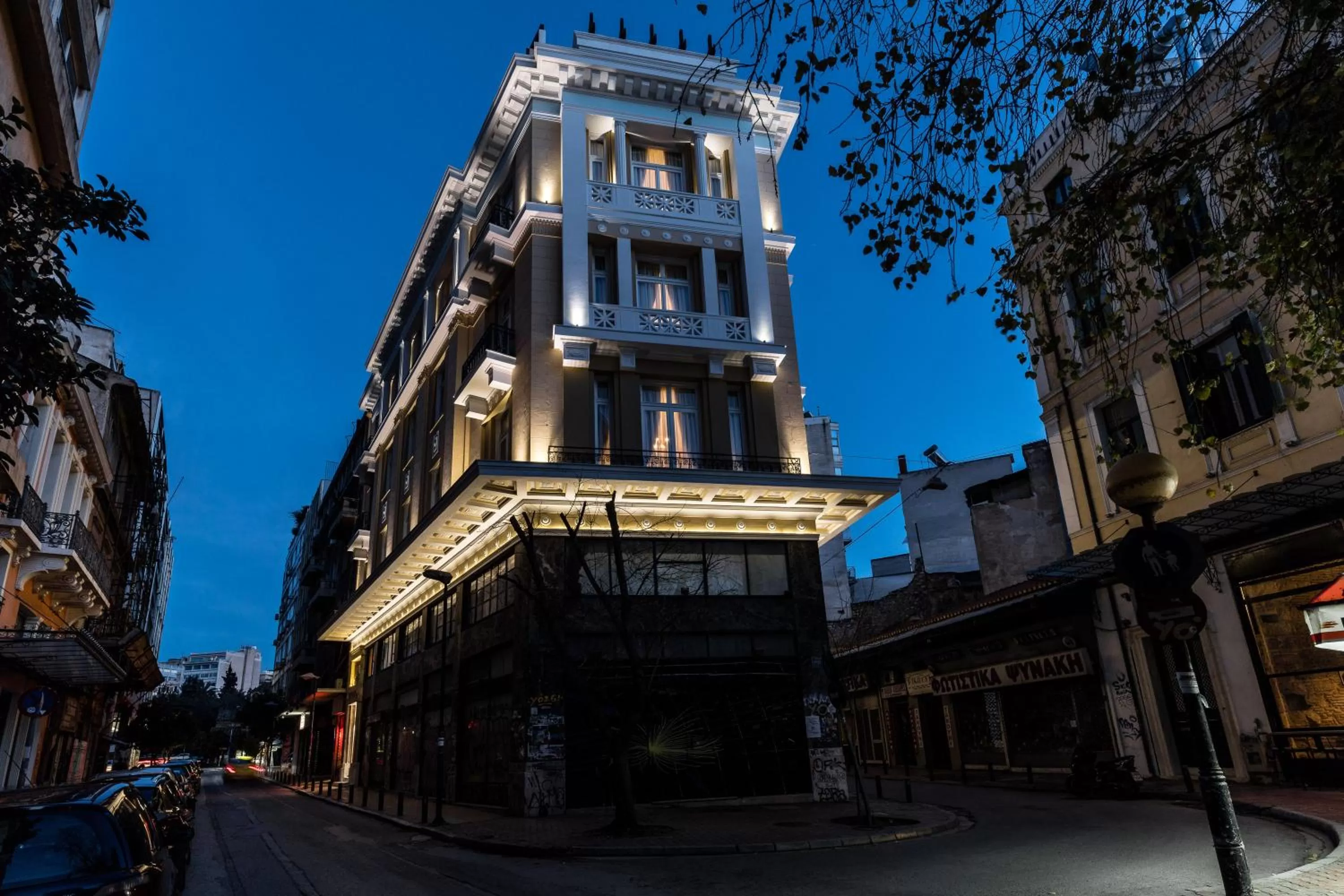 Property building in Athens Mansion Luxury Suites