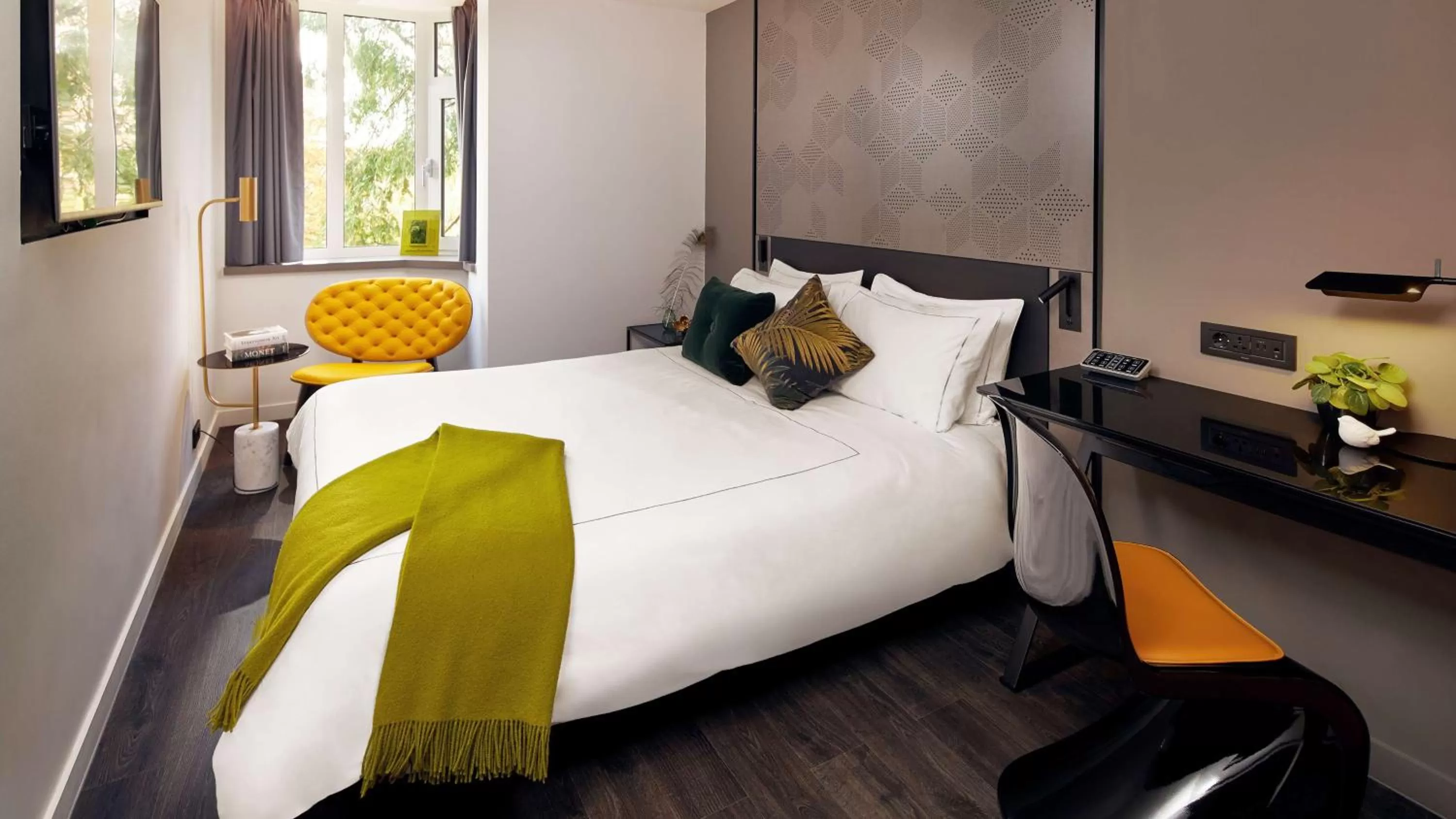 Garden, Bed in Park Plaza Vondelpark Amsterdam