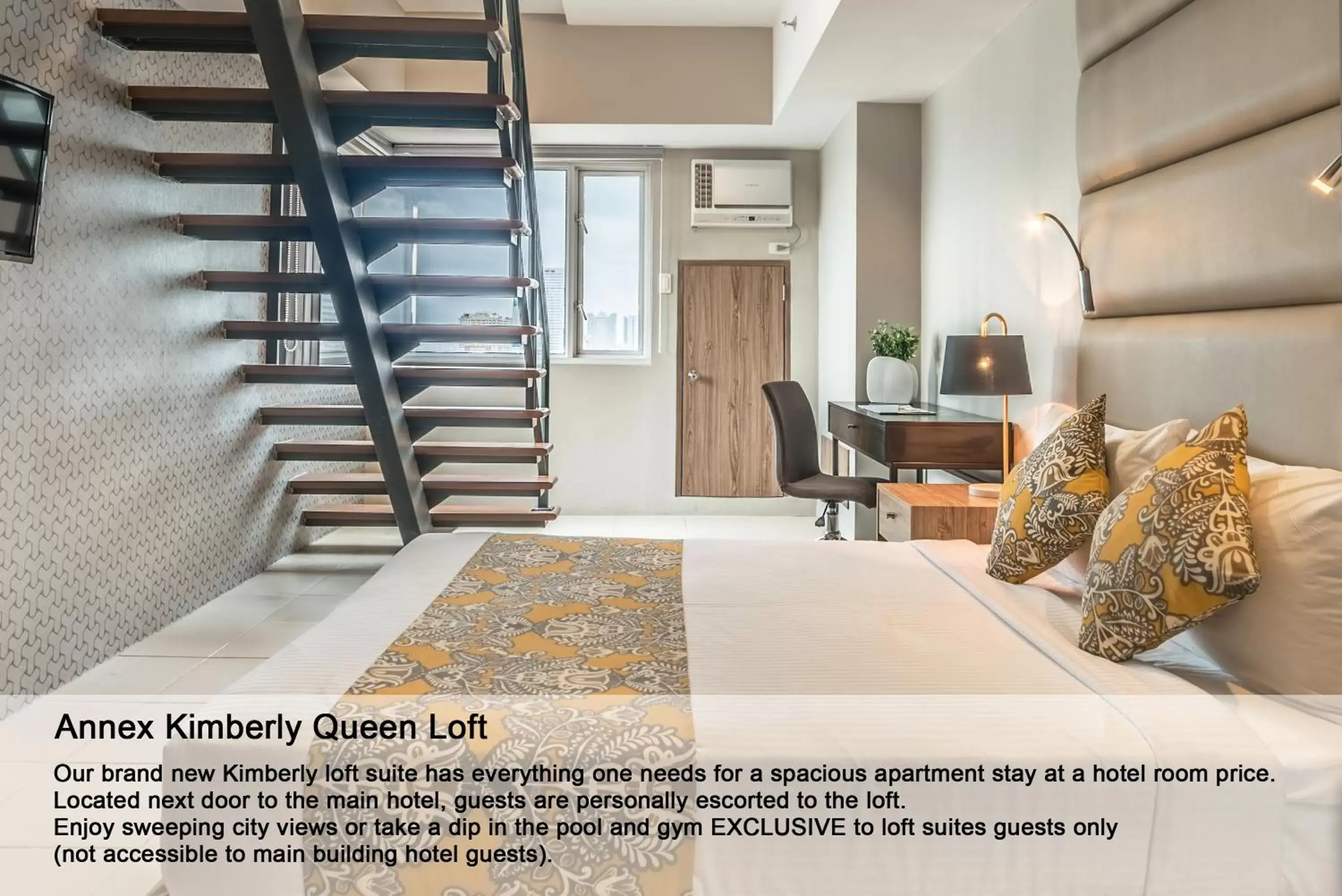 Kimberly Queen Loft Annex in Hotel Kimberly Manila Kimberly Queen Loft Annex in Hotel Kimberly Manila