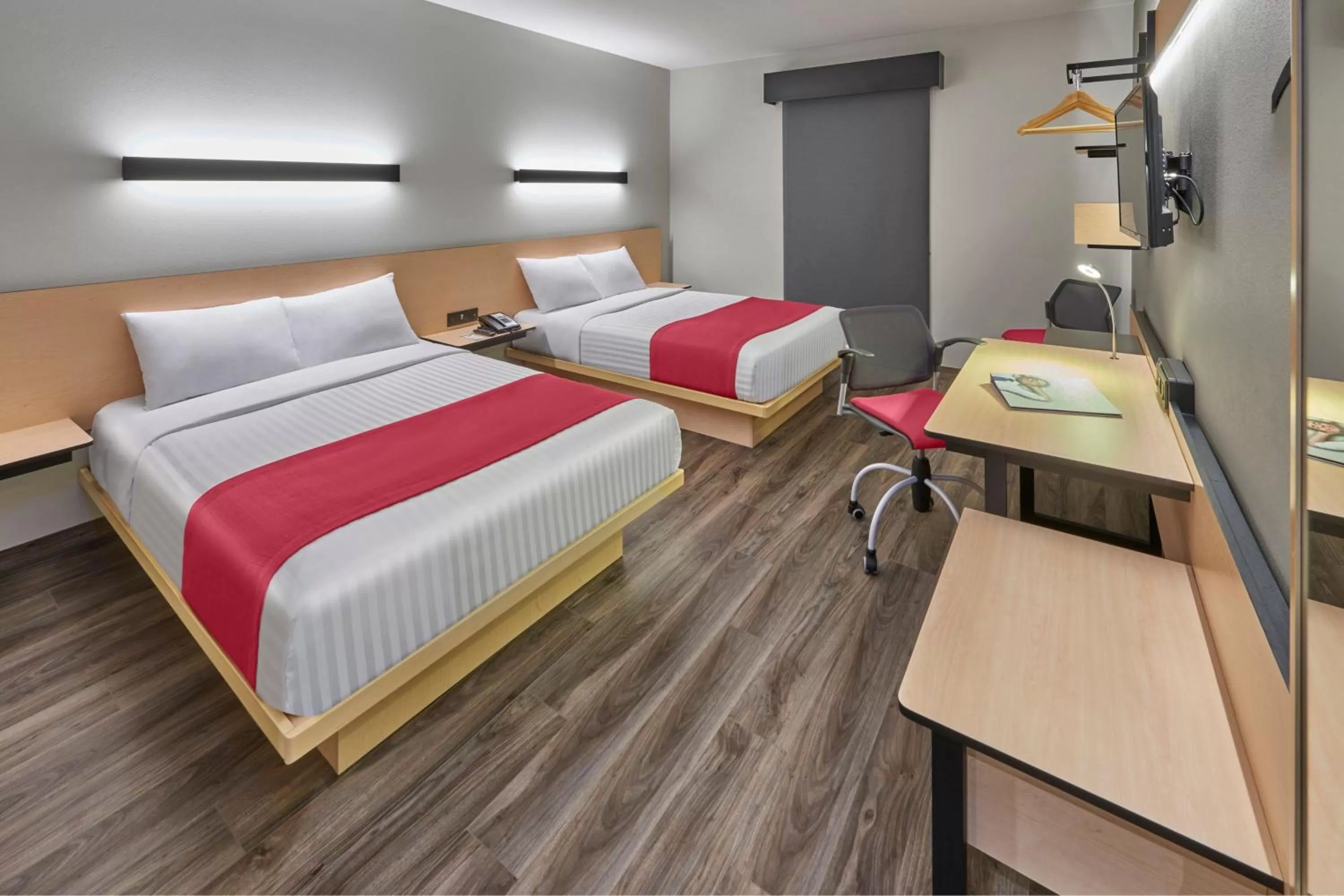 Bedroom, Bed in City Express Plus by Marriott Puerto Vallarta