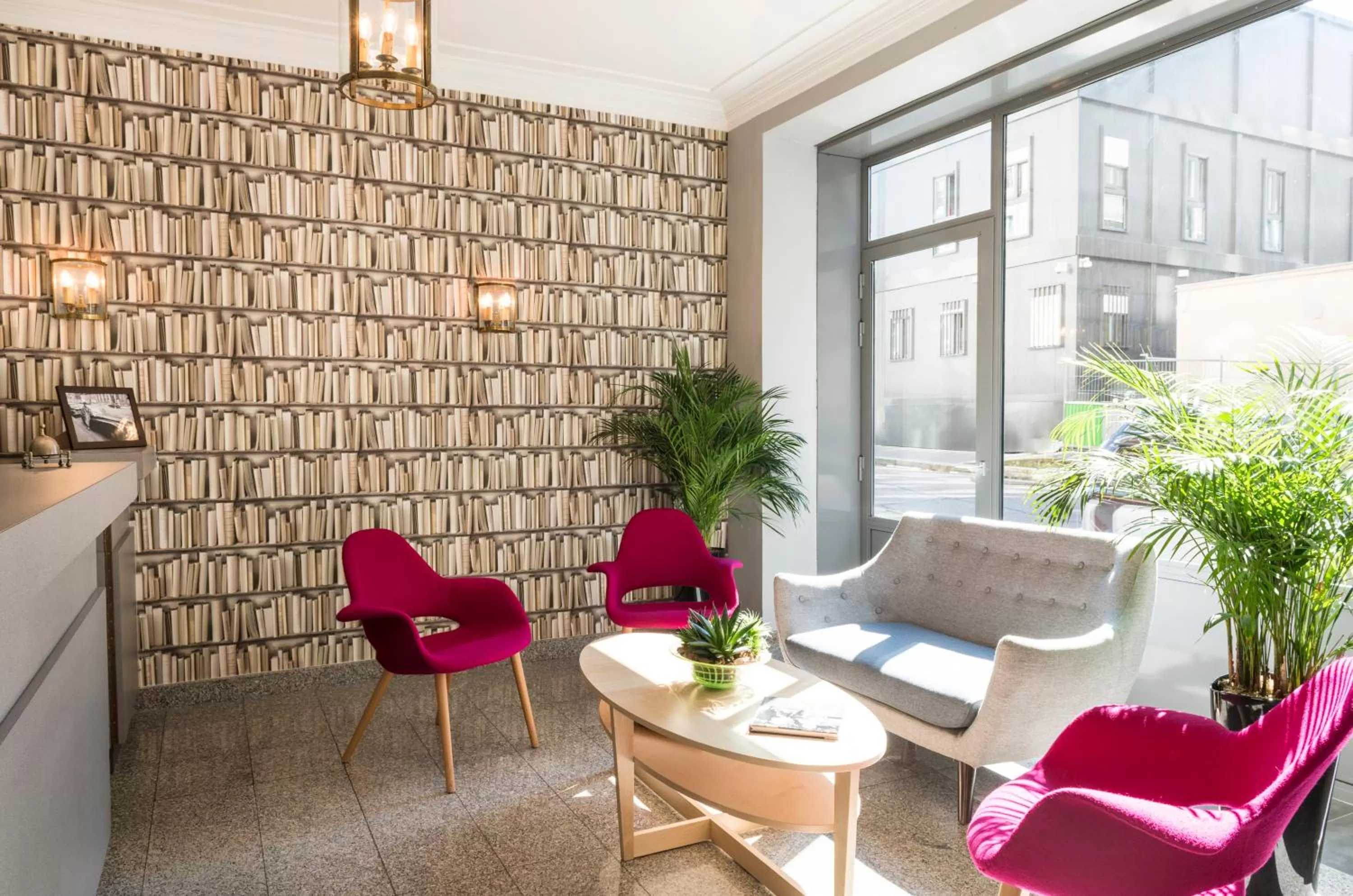 Lobby or reception in Hôtel des Ecrivains