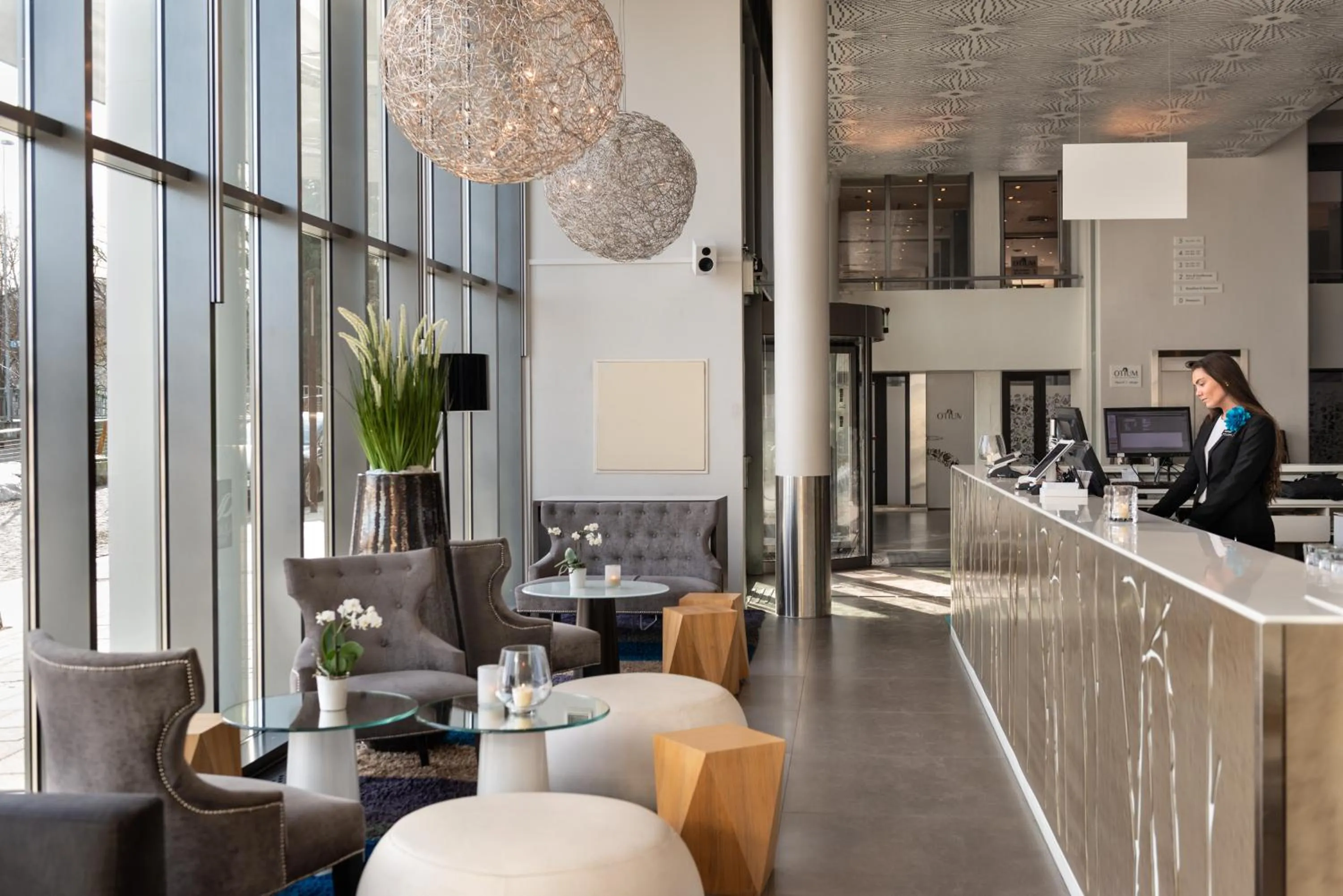 Lobby or reception in Quality Hotel Strand Gjøvik