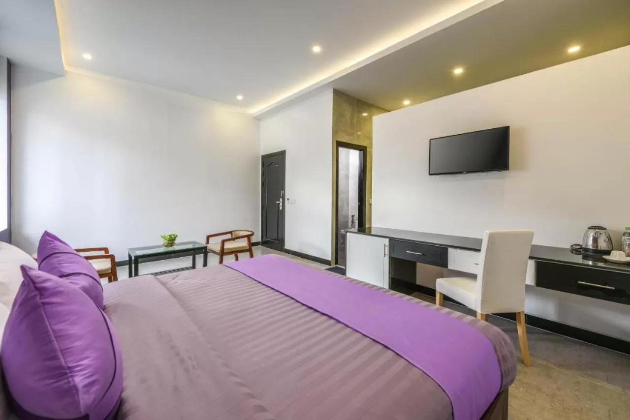 Bed in Hotel La Maravilla