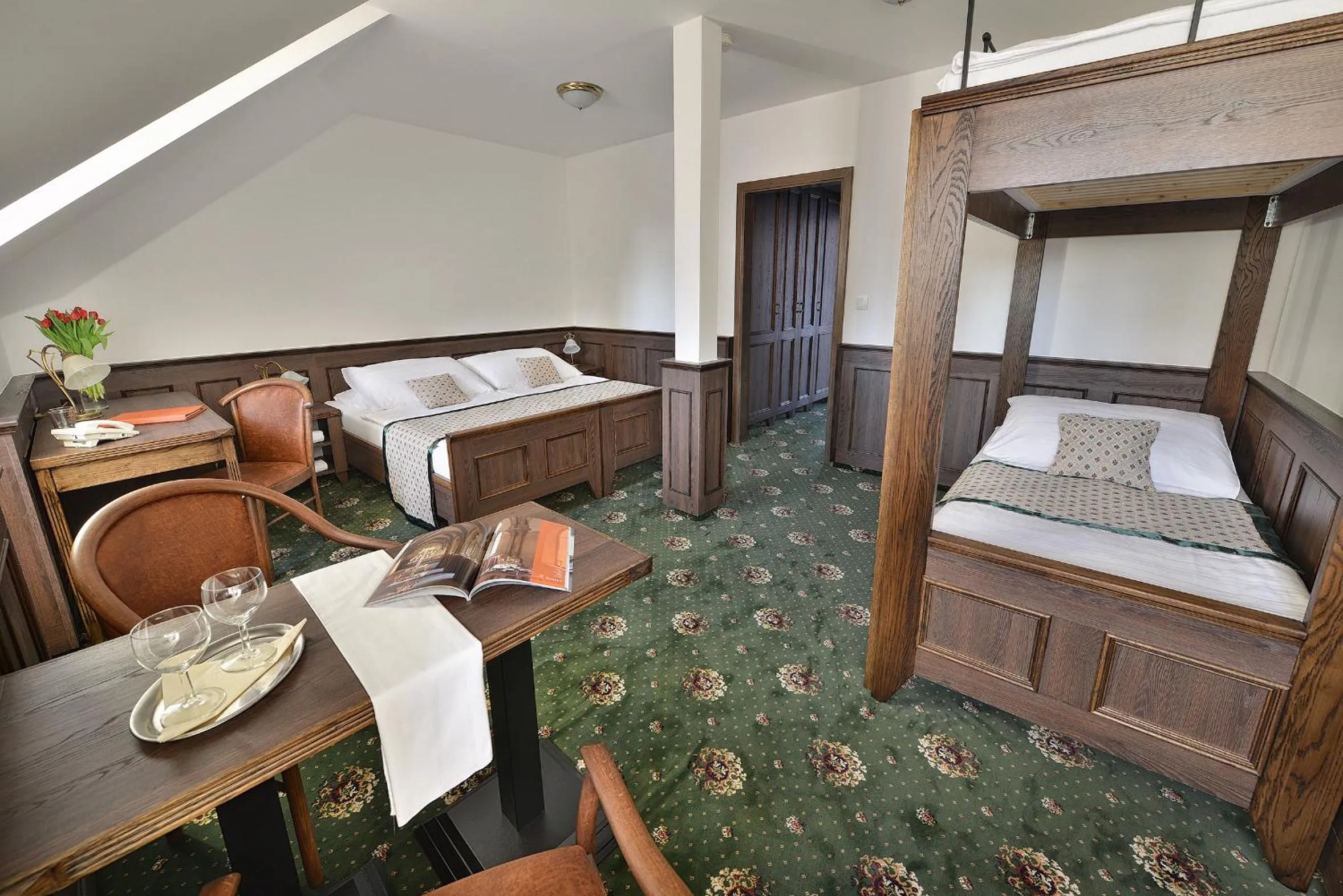 Photo of the whole room, Bed in Hotel Podhrad