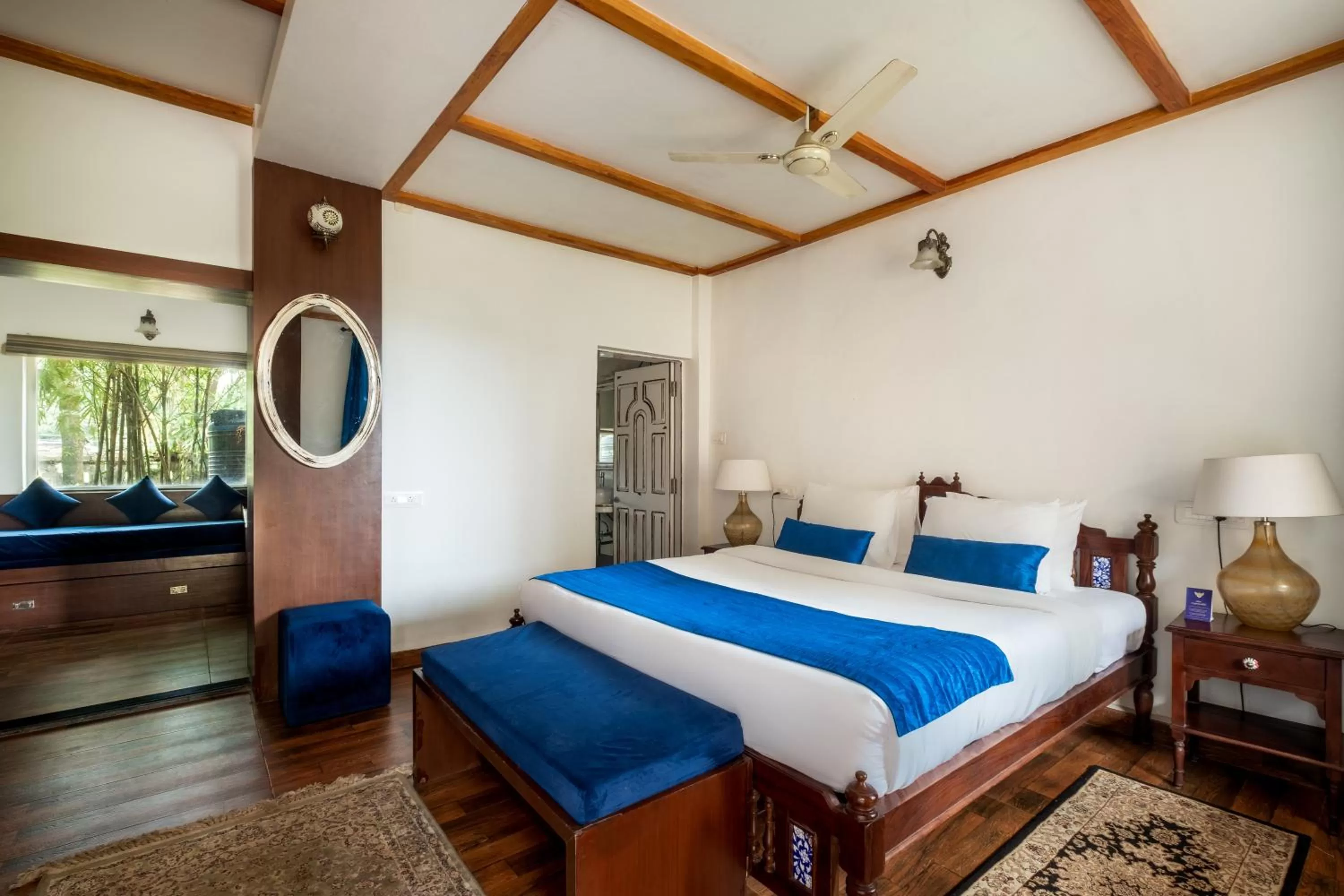 Bed in ROSASTAYS South Goa