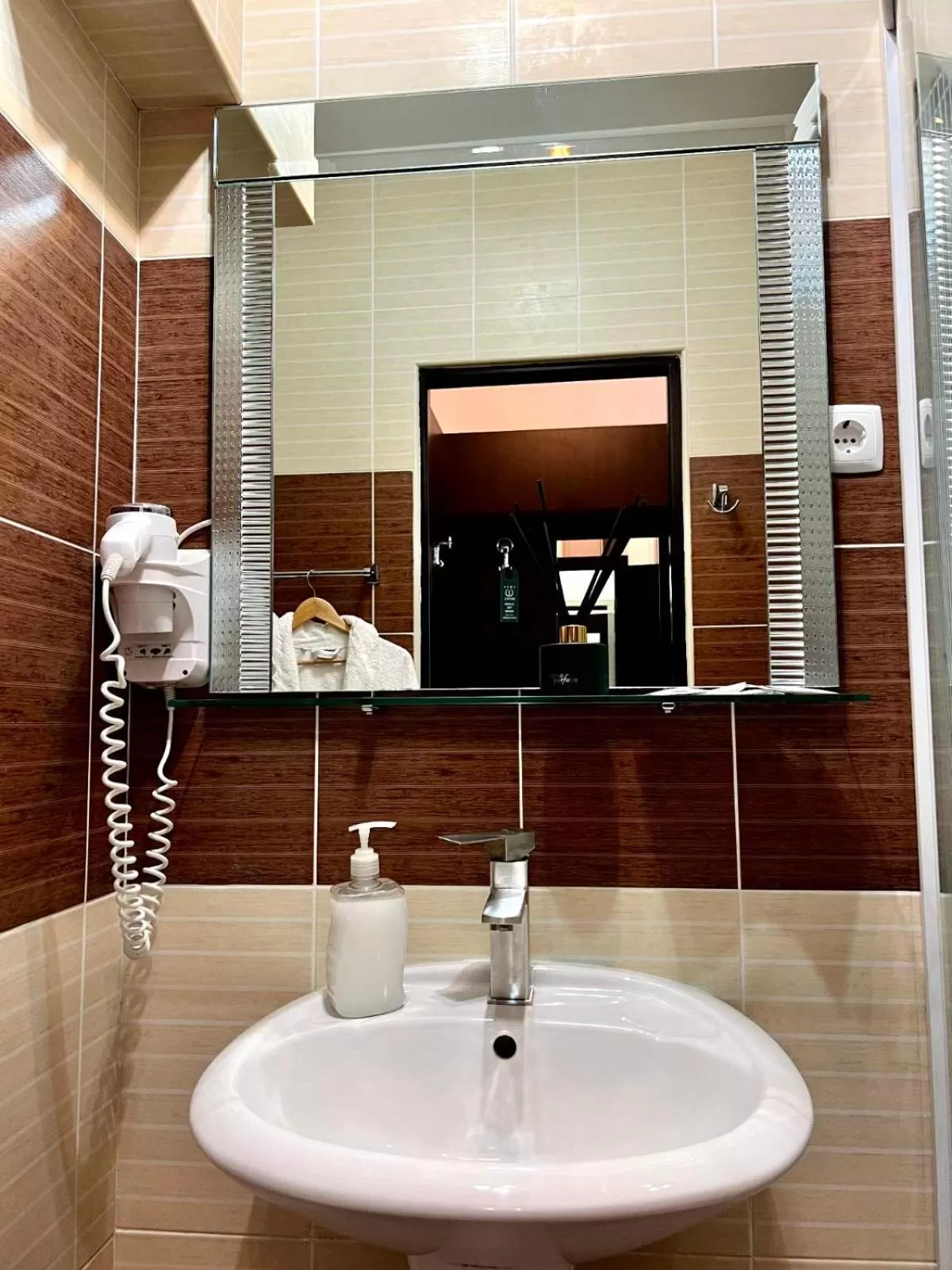 Bathroom in IRIS Hotel