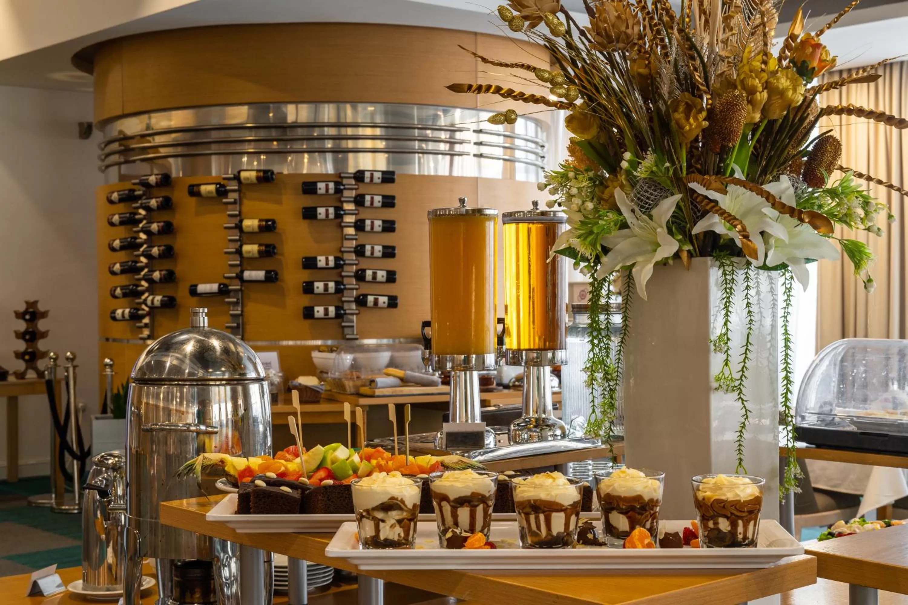 Breakfast in Putnik Inn Belgrade