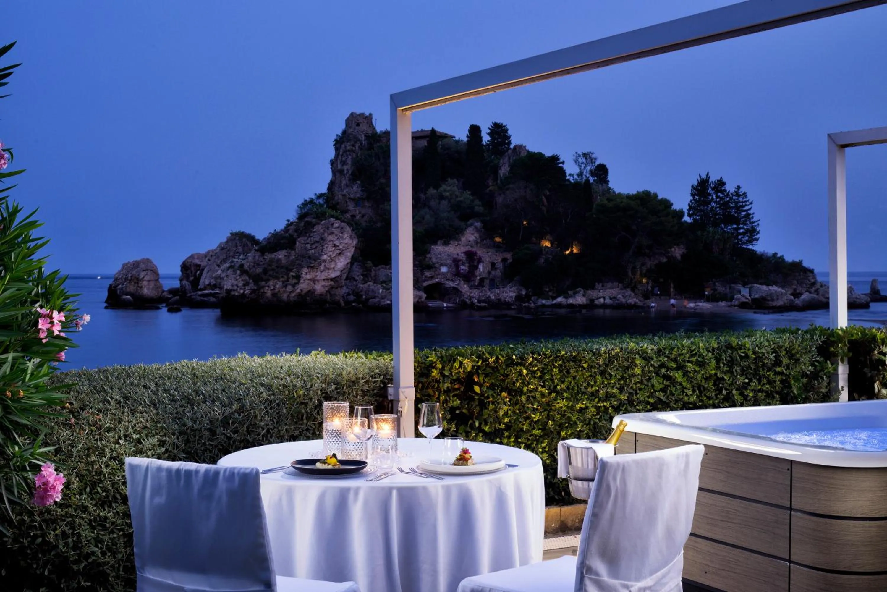 Dinner in La Plage Resort