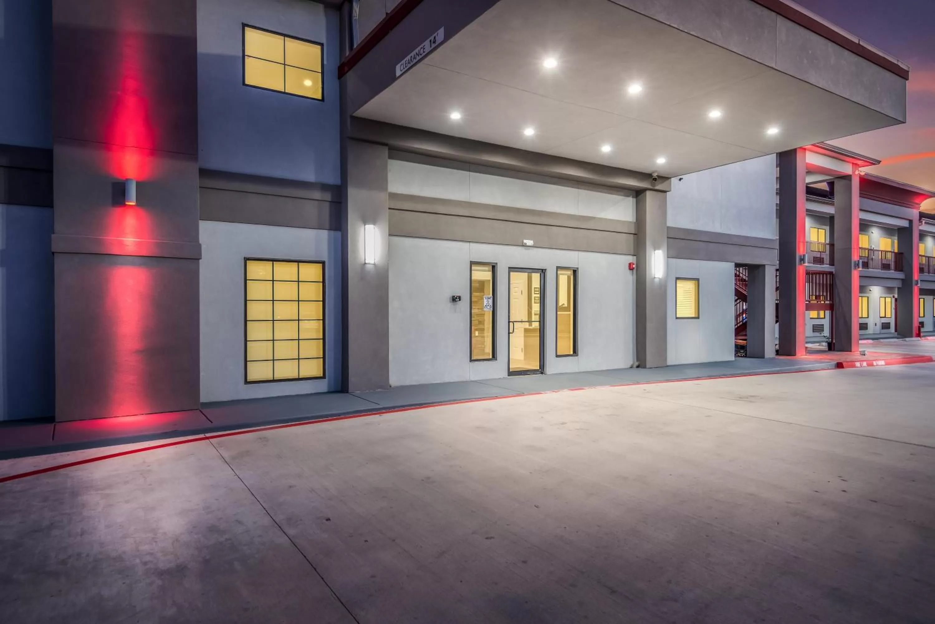 Property building in Red Roof Inn Baytown