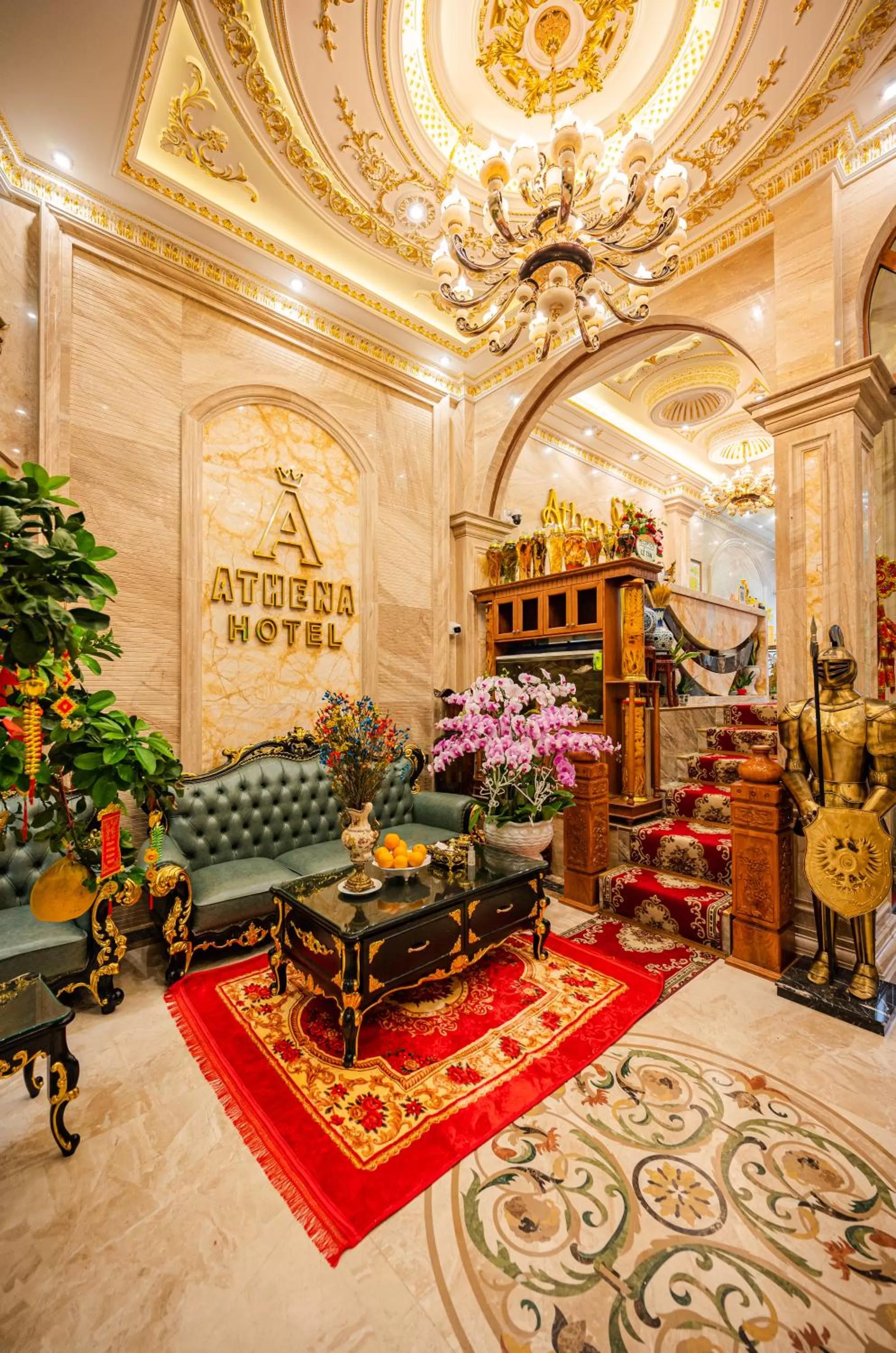 Lobby or reception in Athena Hotel Quy Nhơn