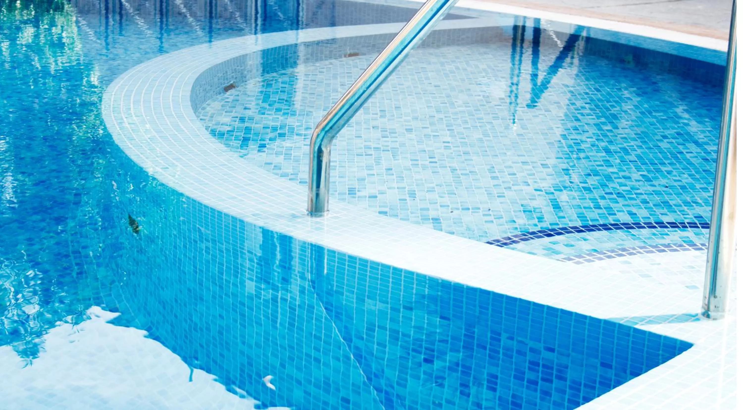 Swimming pool in Morlans Garden