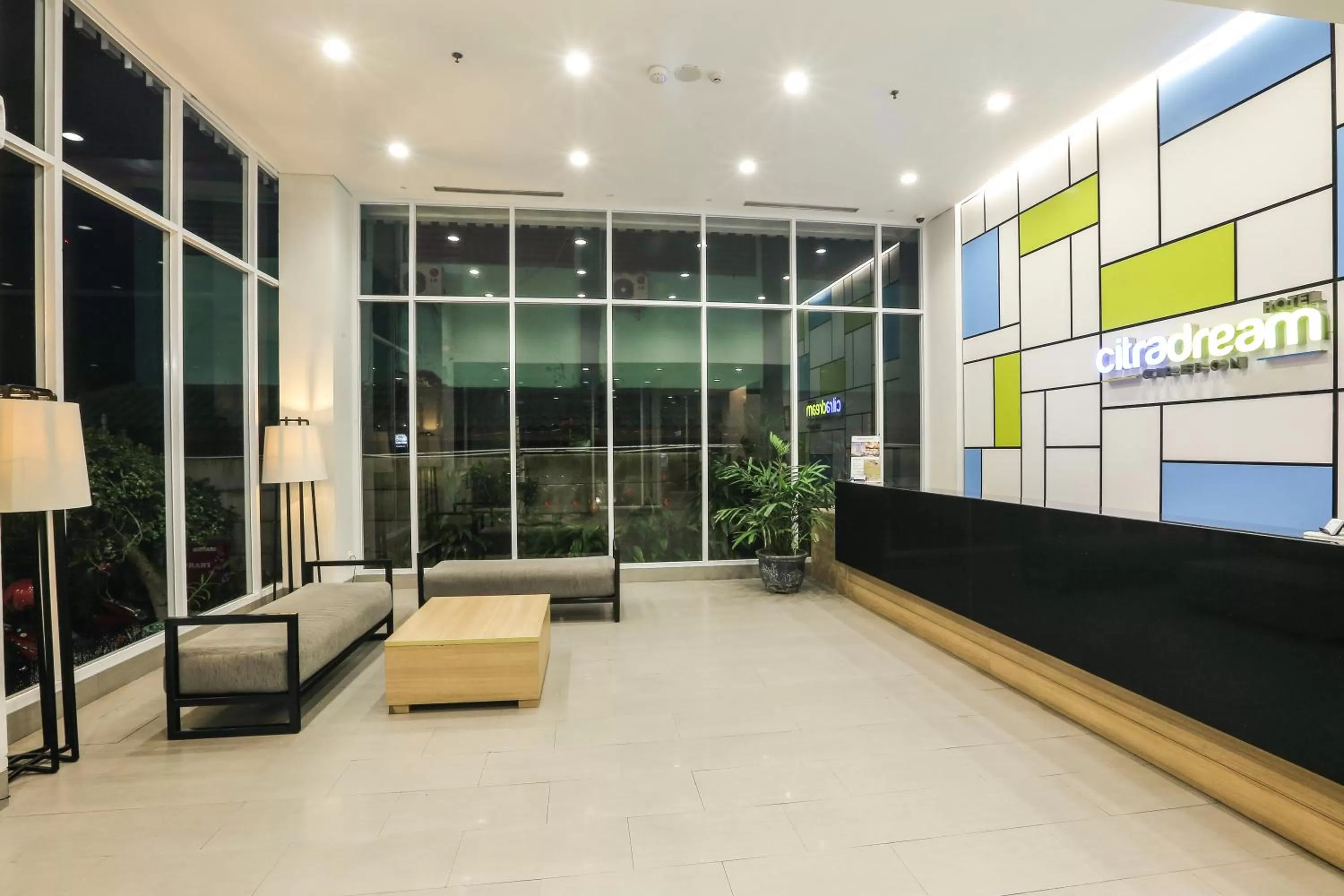 Lobby or reception in Hotel Citradream Cirebon
