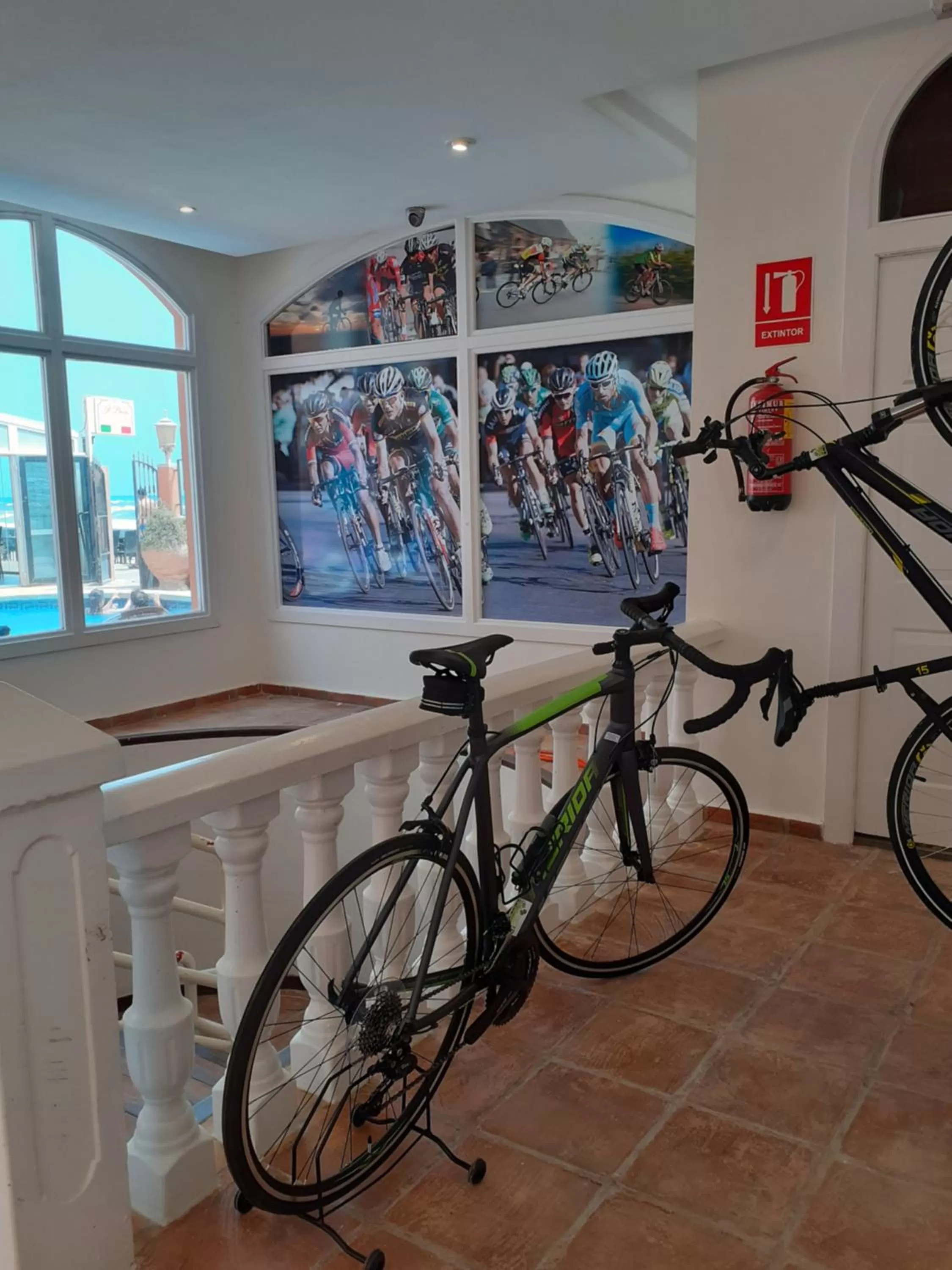 Cycling in Lloyds Beach Club