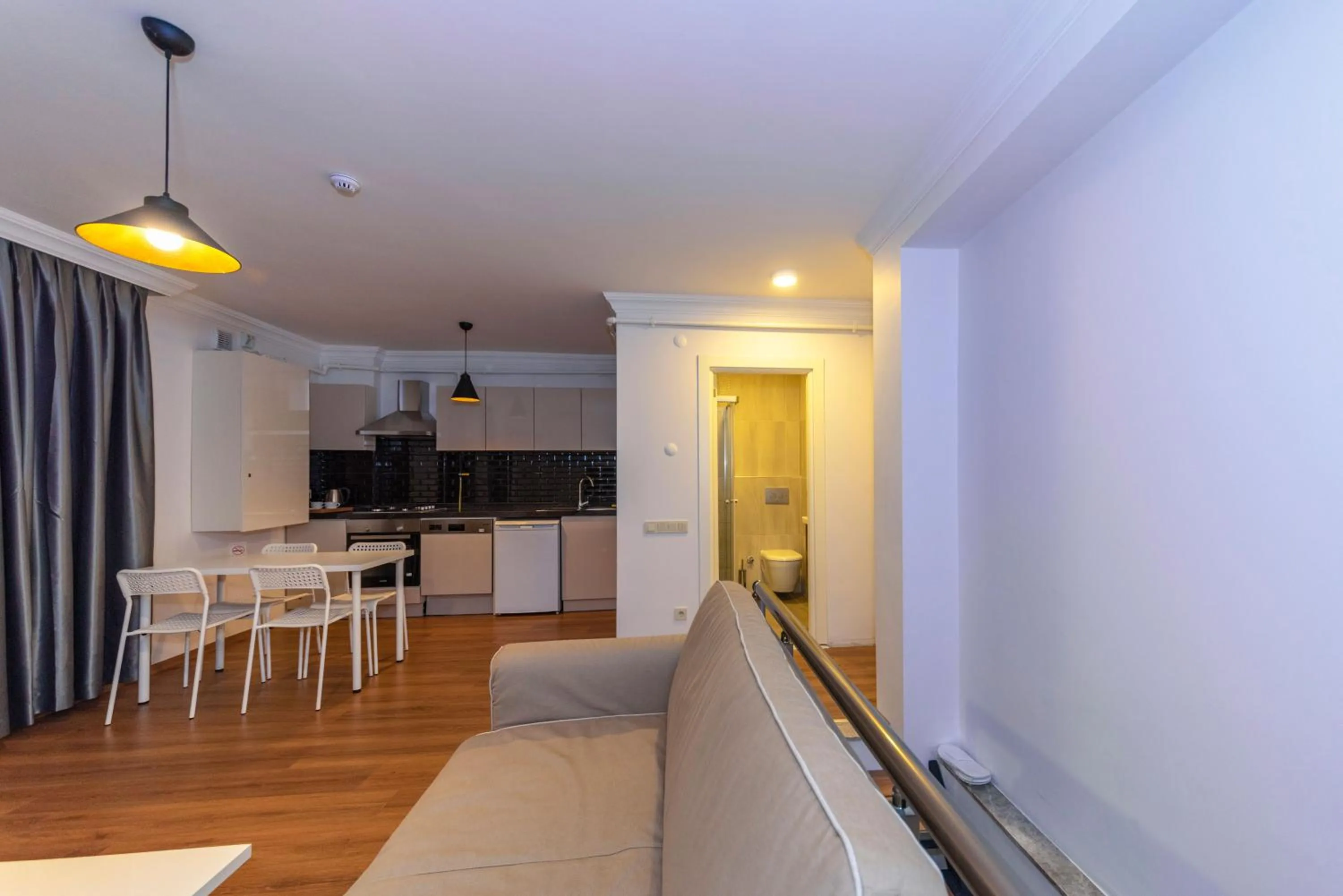 Dining area in Joy Suites