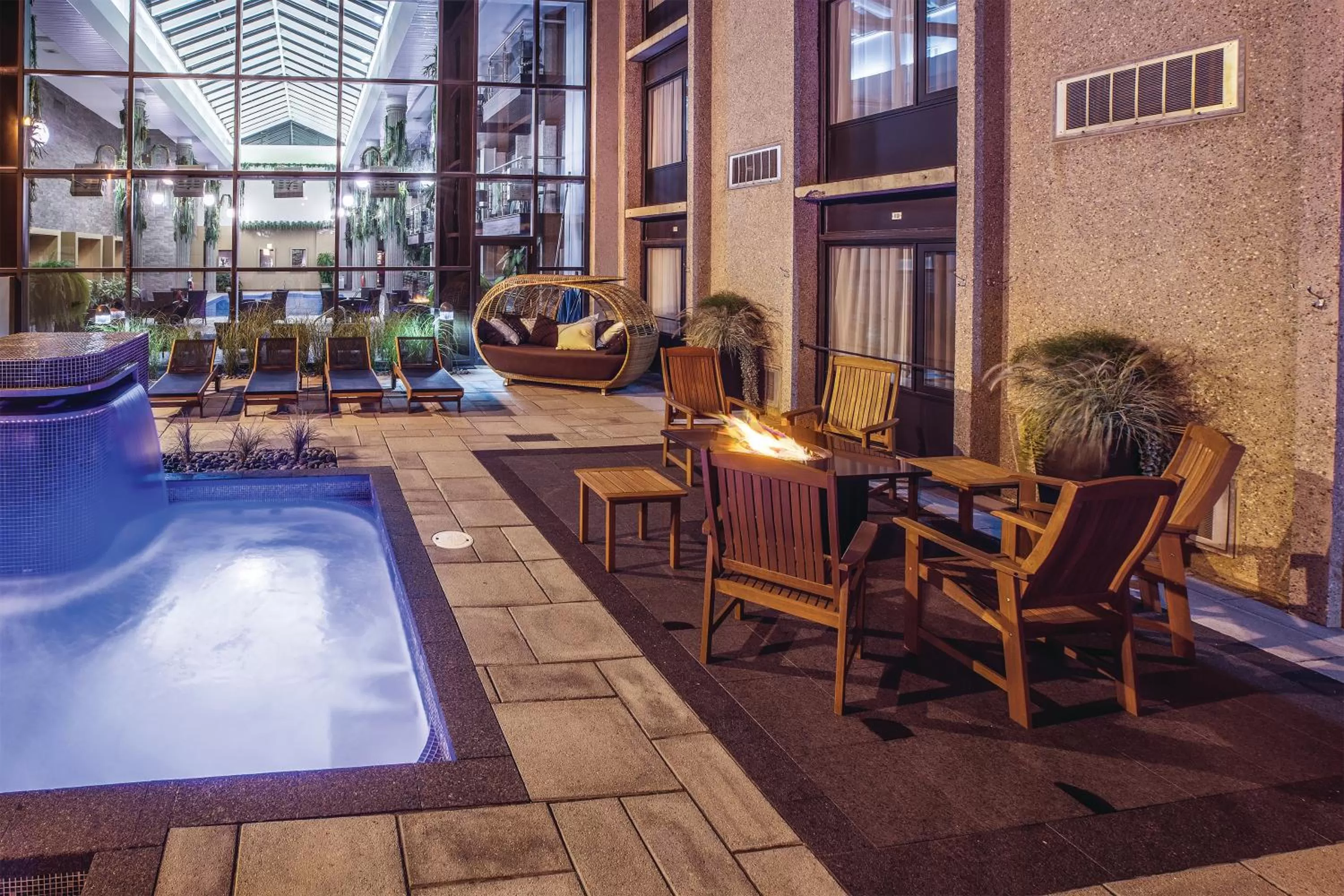 Spa and wellness centre/facilities in Hôtel Universel, Centre de congrès Rivière-du-Loup