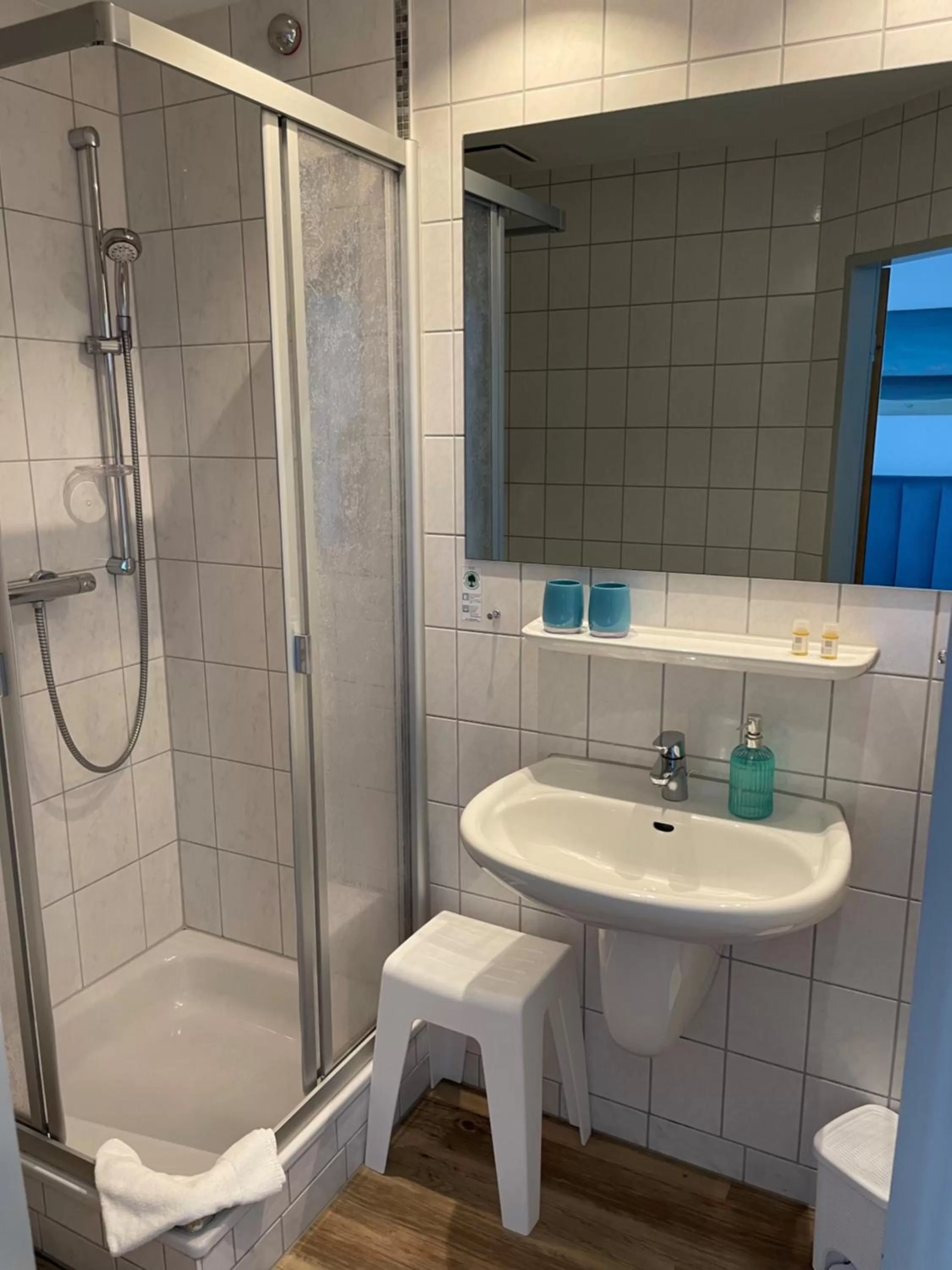 Bathroom in Hotel meerblau