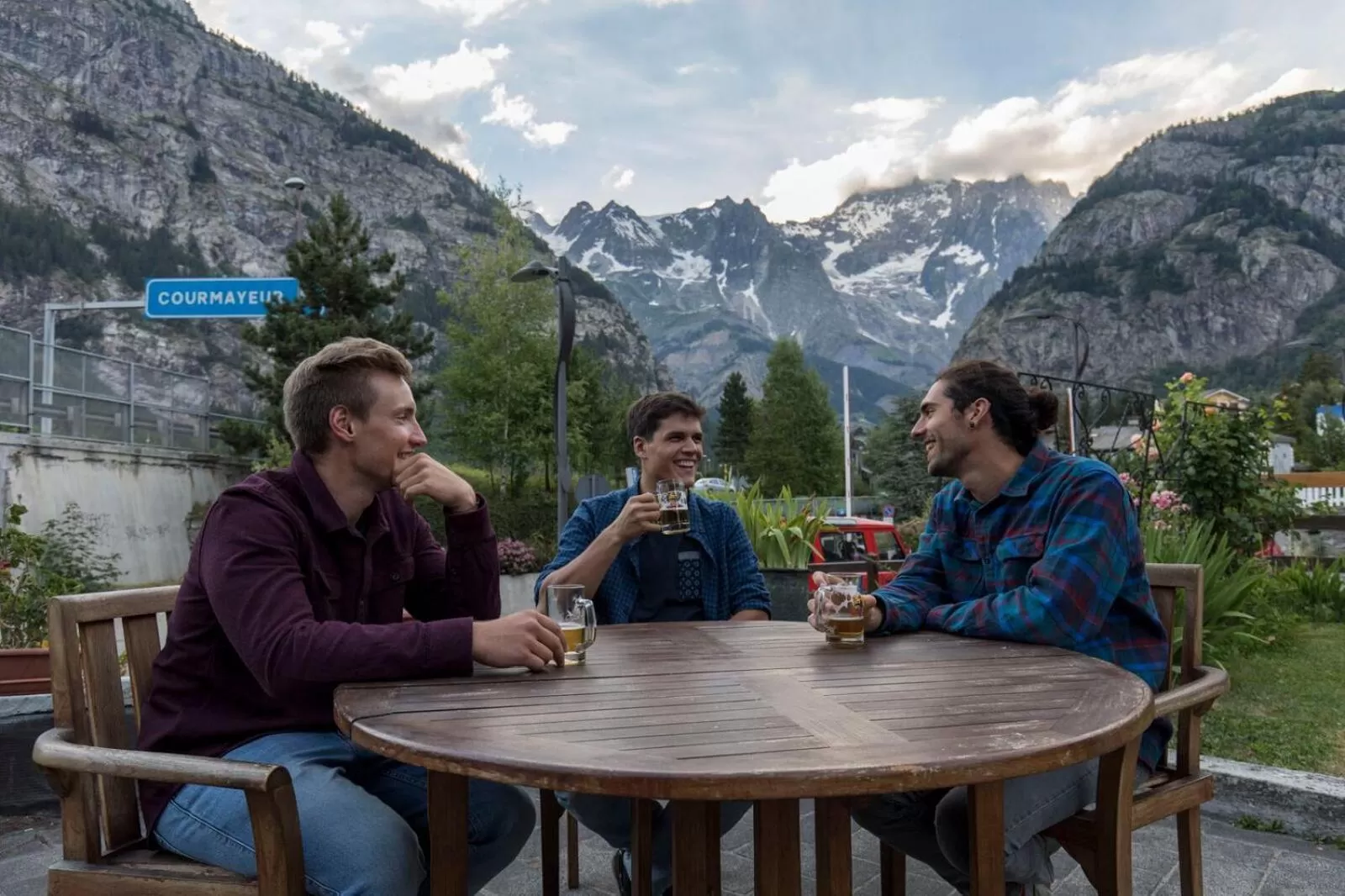 Balcony/Terrace in Hotel Walser Courmayeur