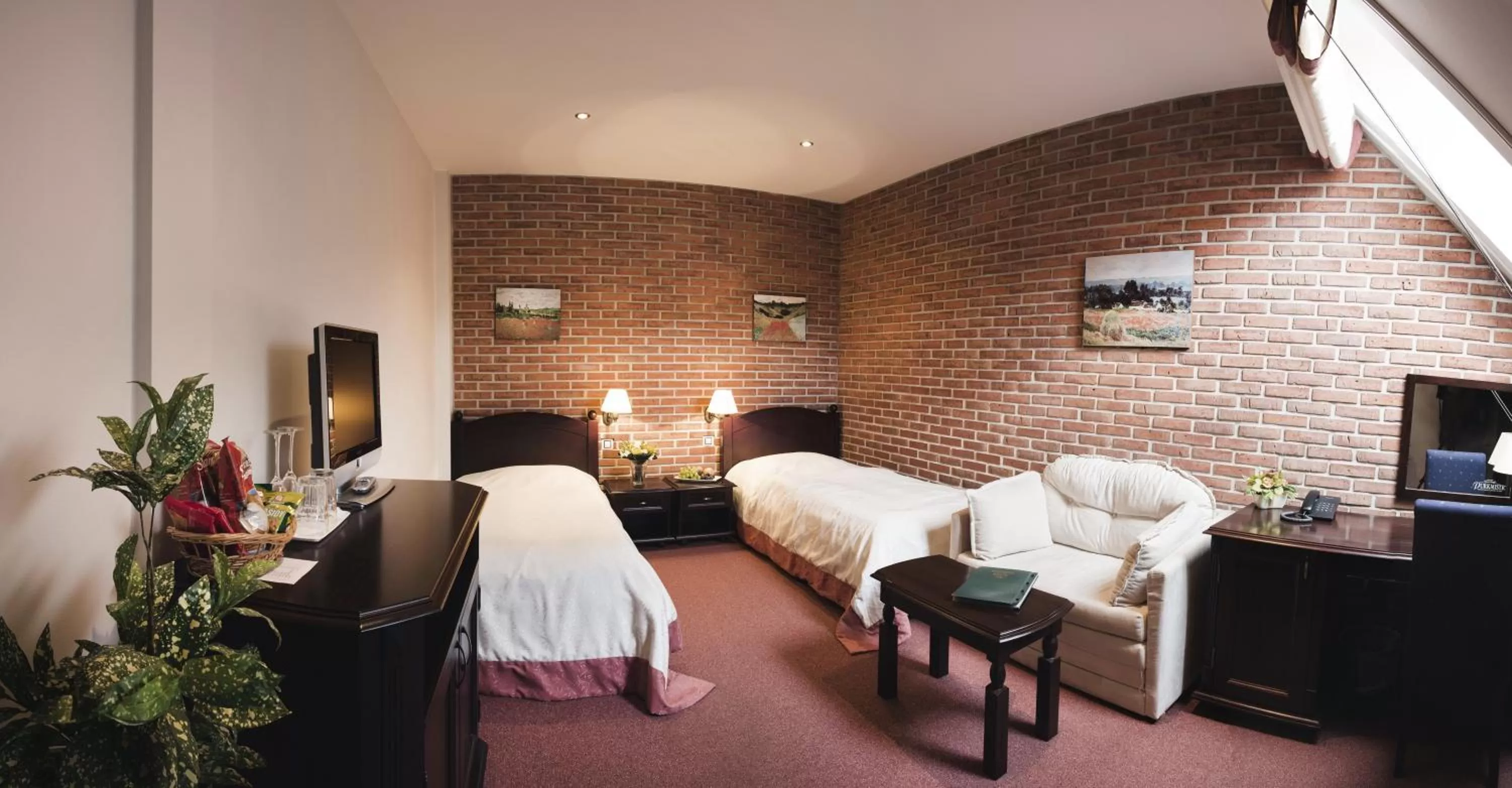 Photo of the whole room, Bed in Hotel Purkmistr