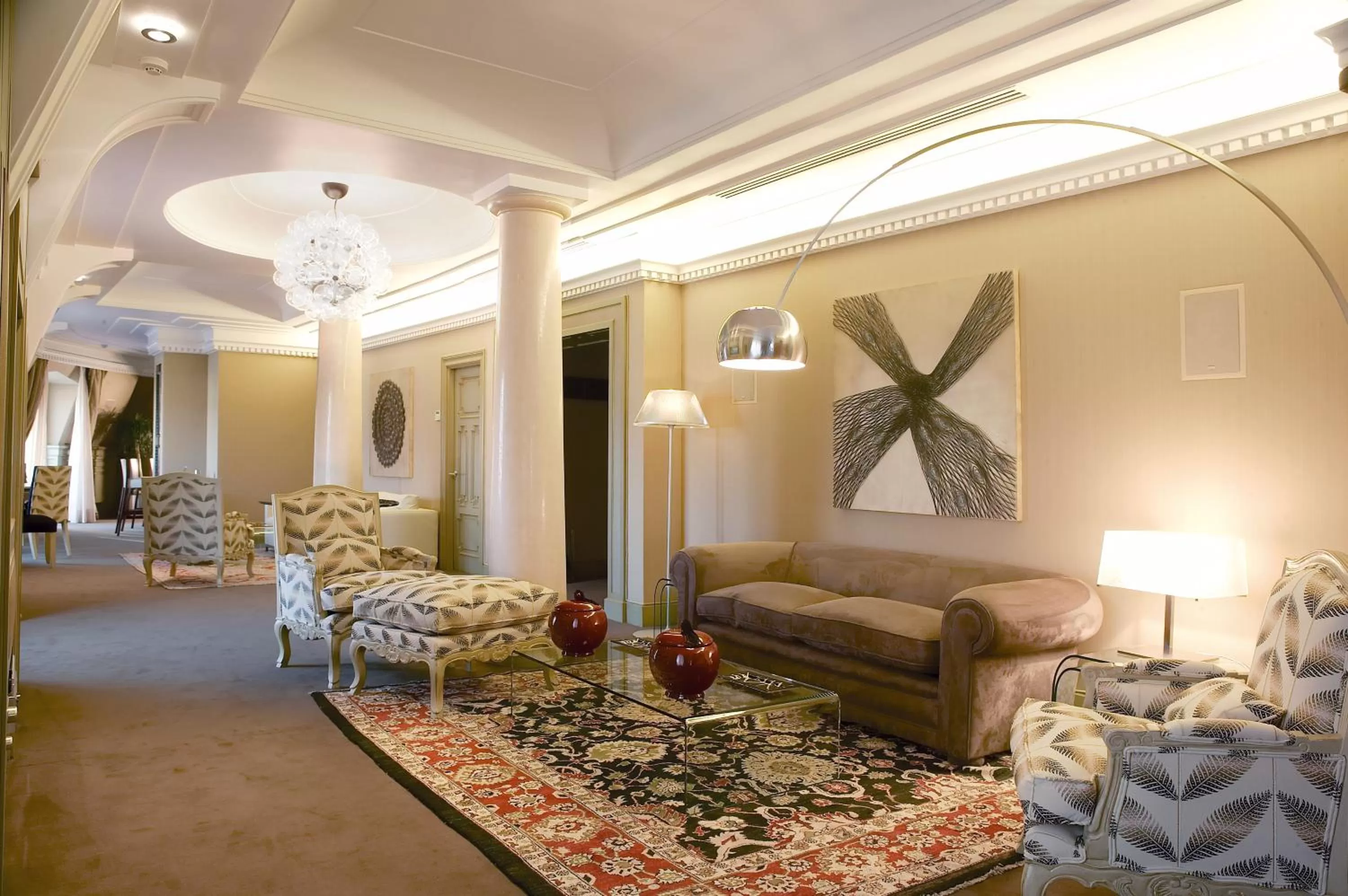 Living room in Hotel Carlton