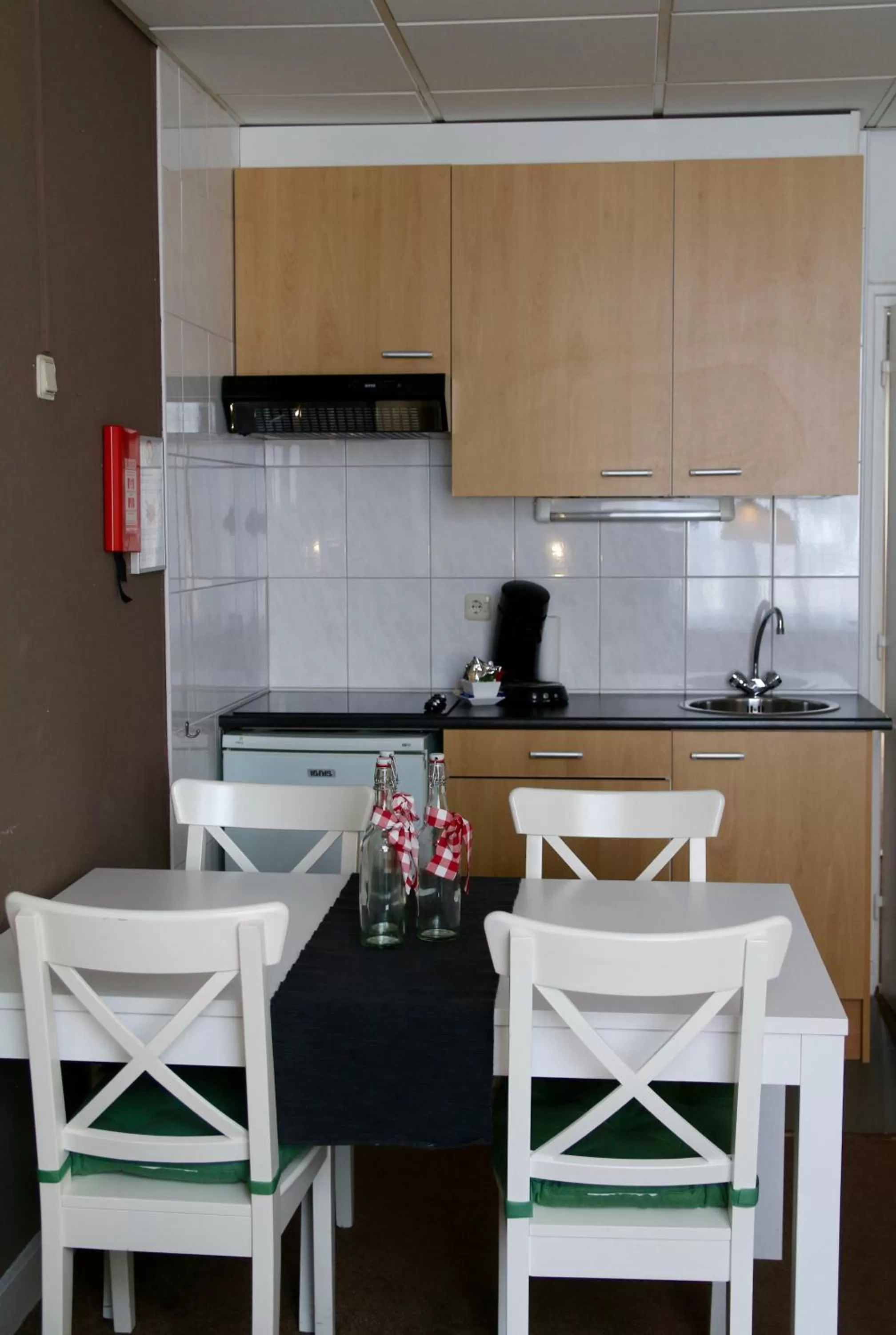 Garden view in Appartementen Valkenburg