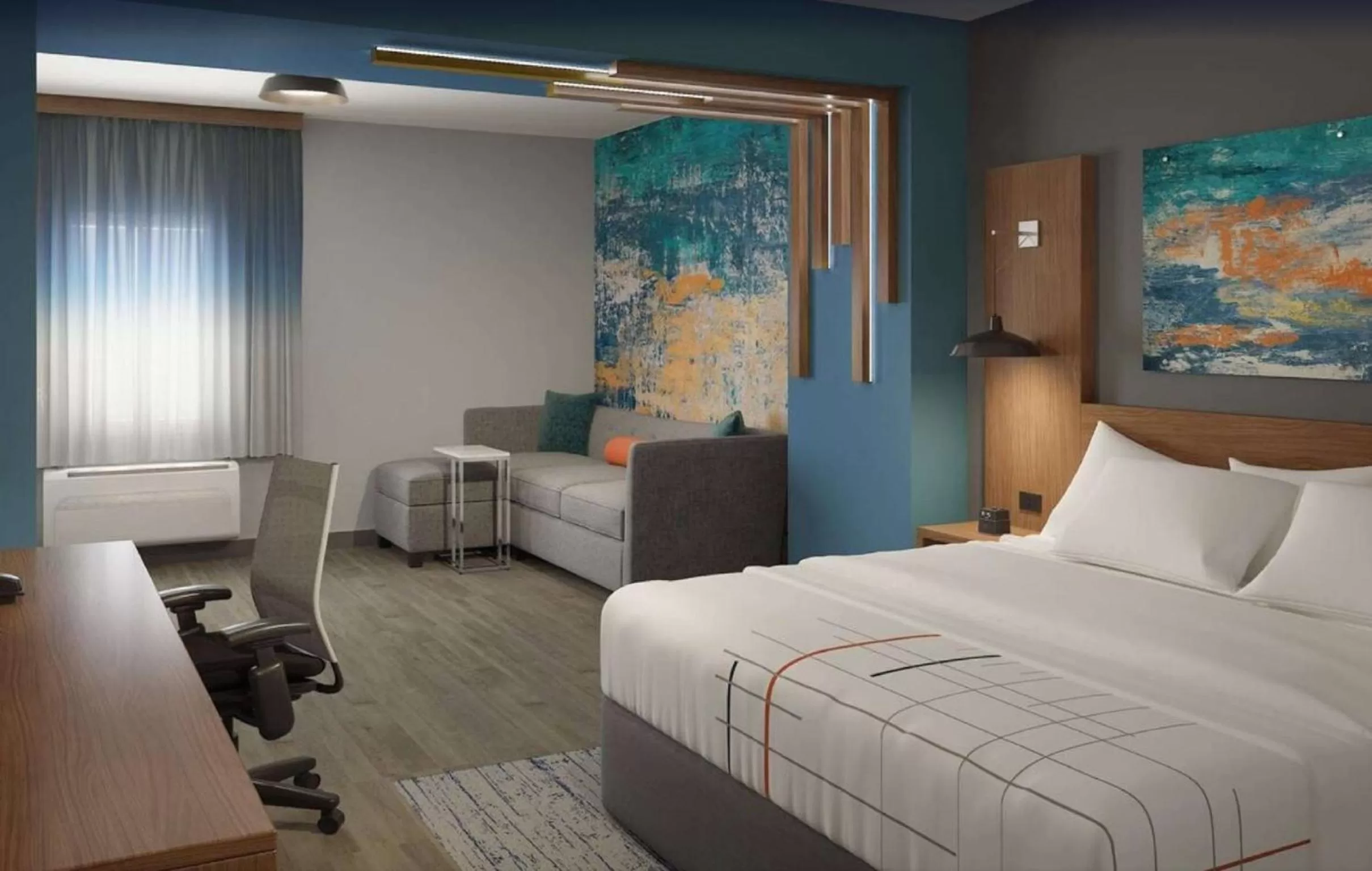 Bed in La Quinta Inn & Suites Limon by Wyndham