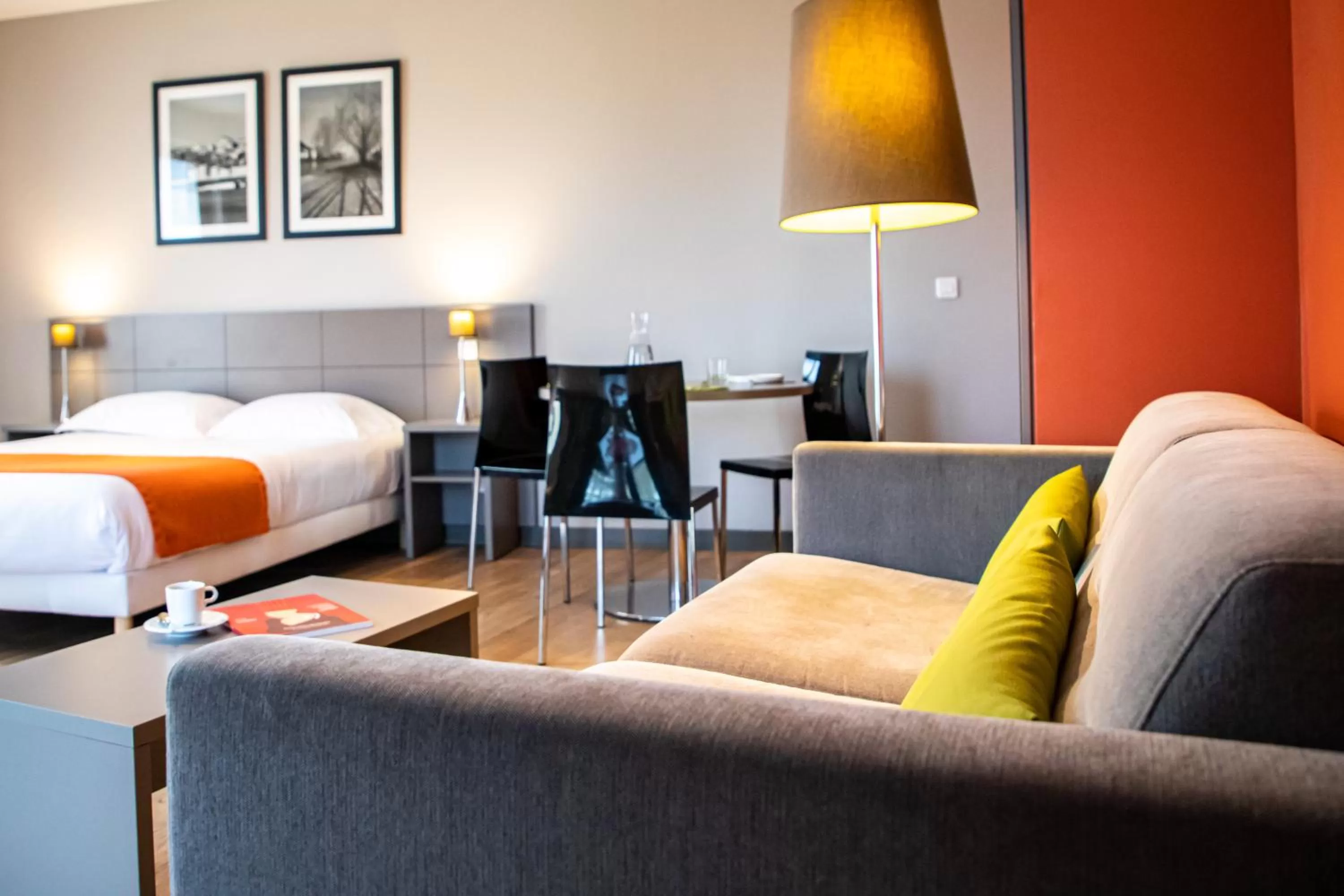 Photo of the whole room, Bed in Adonis Lyon Dock Ouest