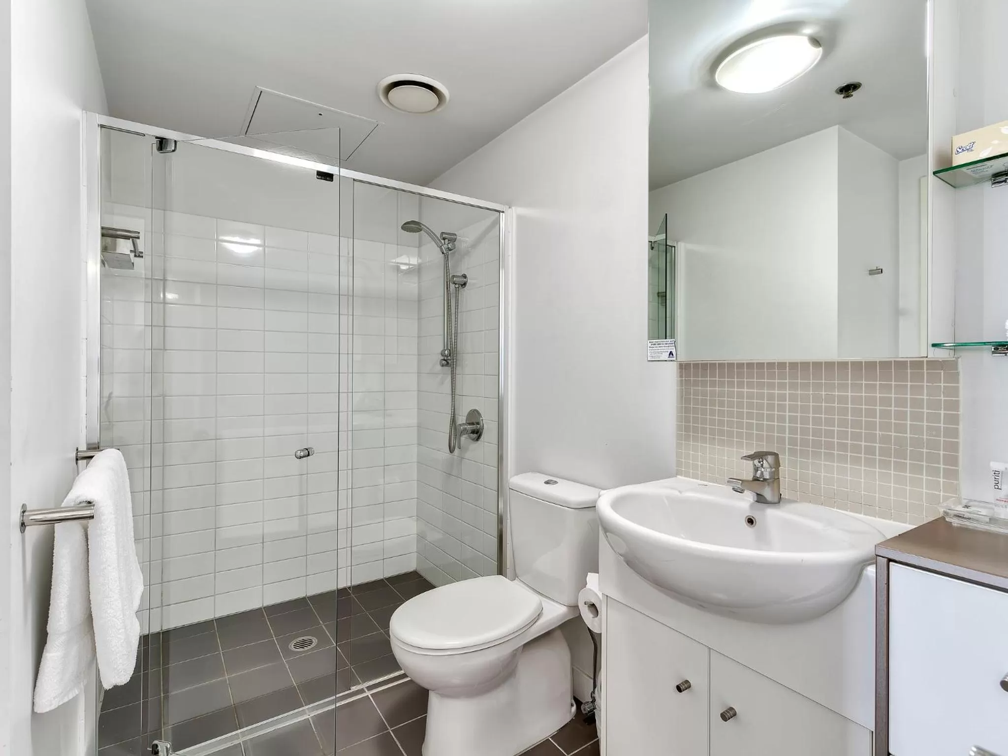 Bathroom in SKD Suites