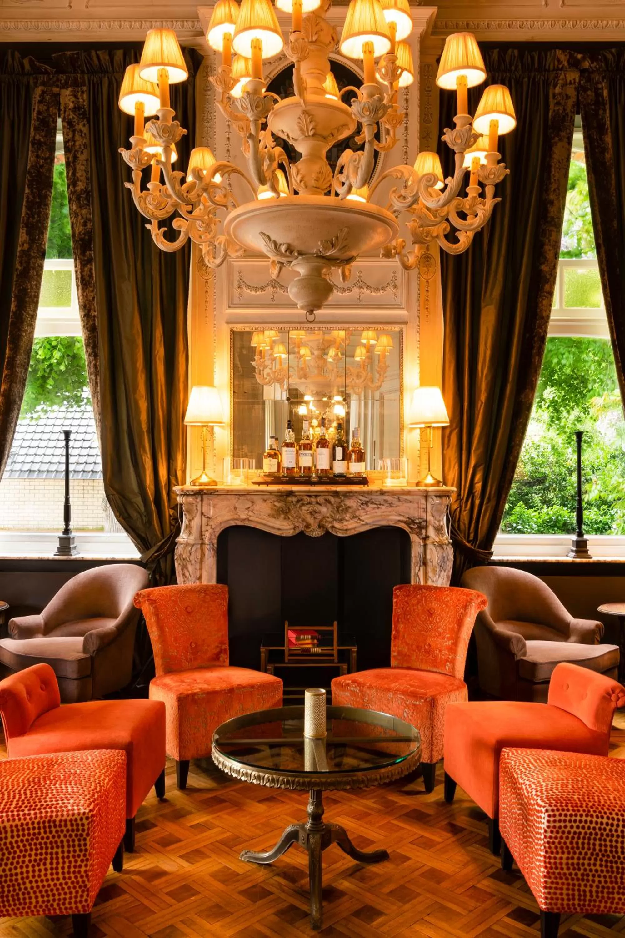 Lounge or bar in B&B 't Kasteel & 't Koetshuys