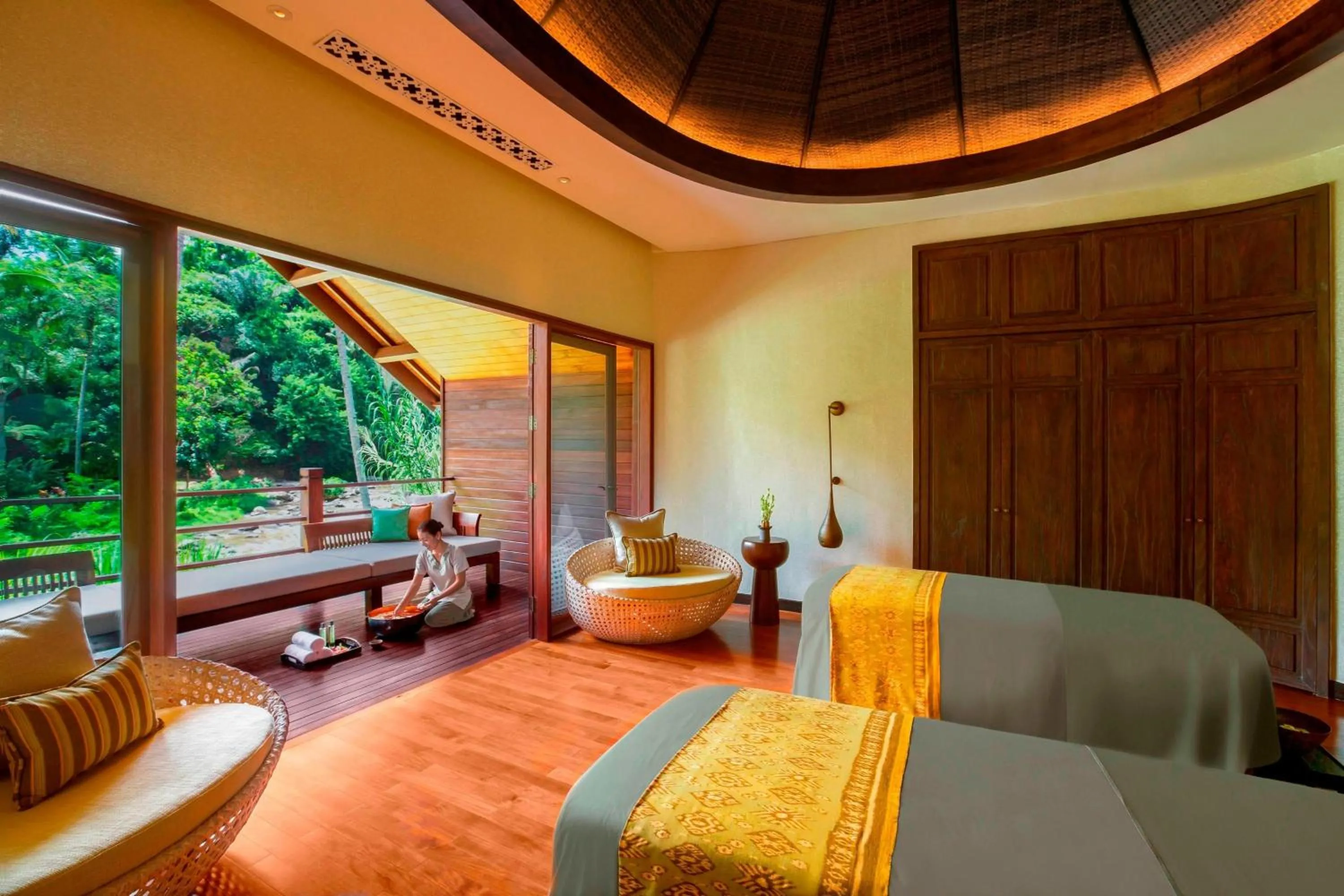 Spa and wellness centre/facilities in Mandapa, a Ritz-Carlton Reserve