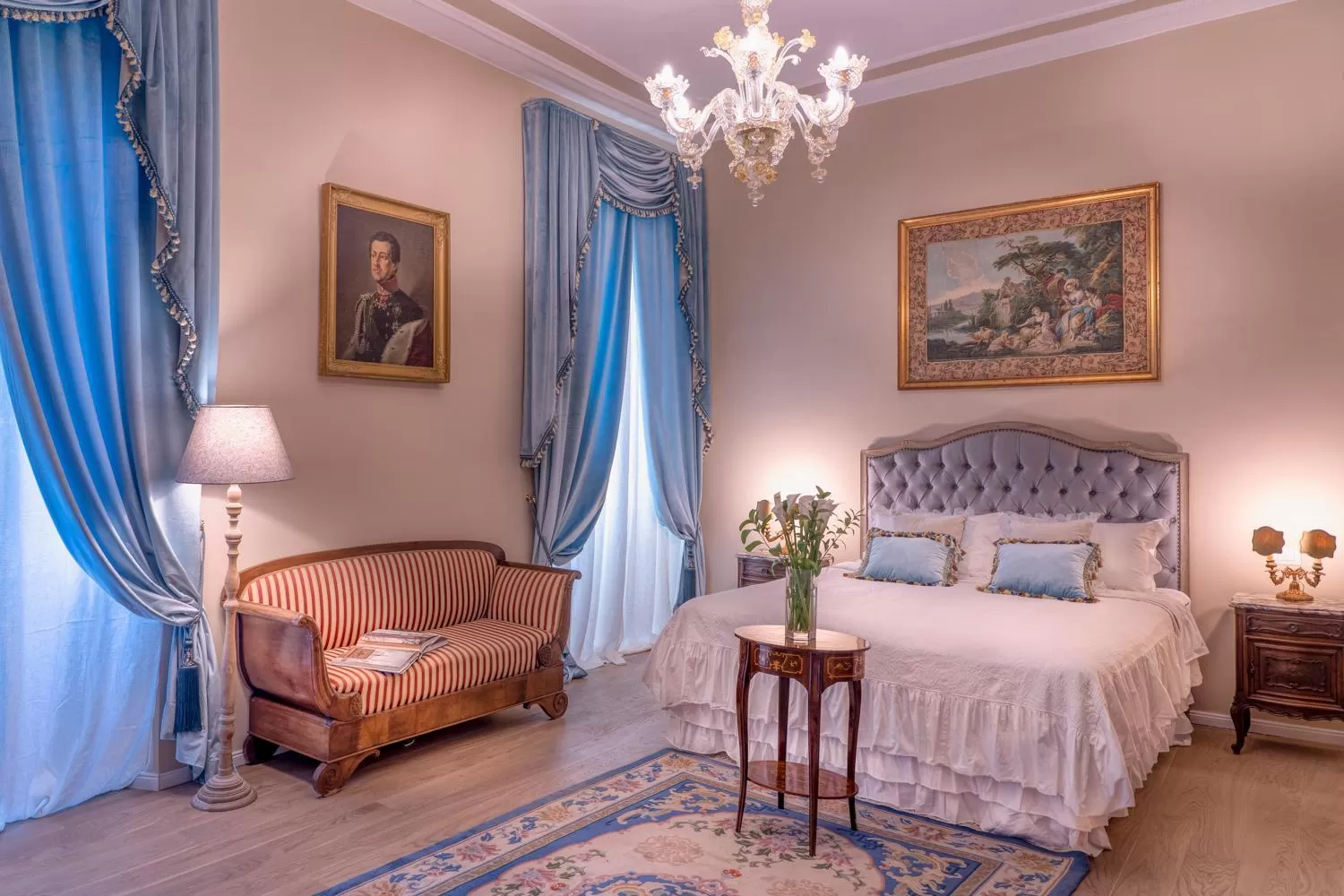 Photo of the whole room, Bed in Palazzo Cavagna Sangiuliani