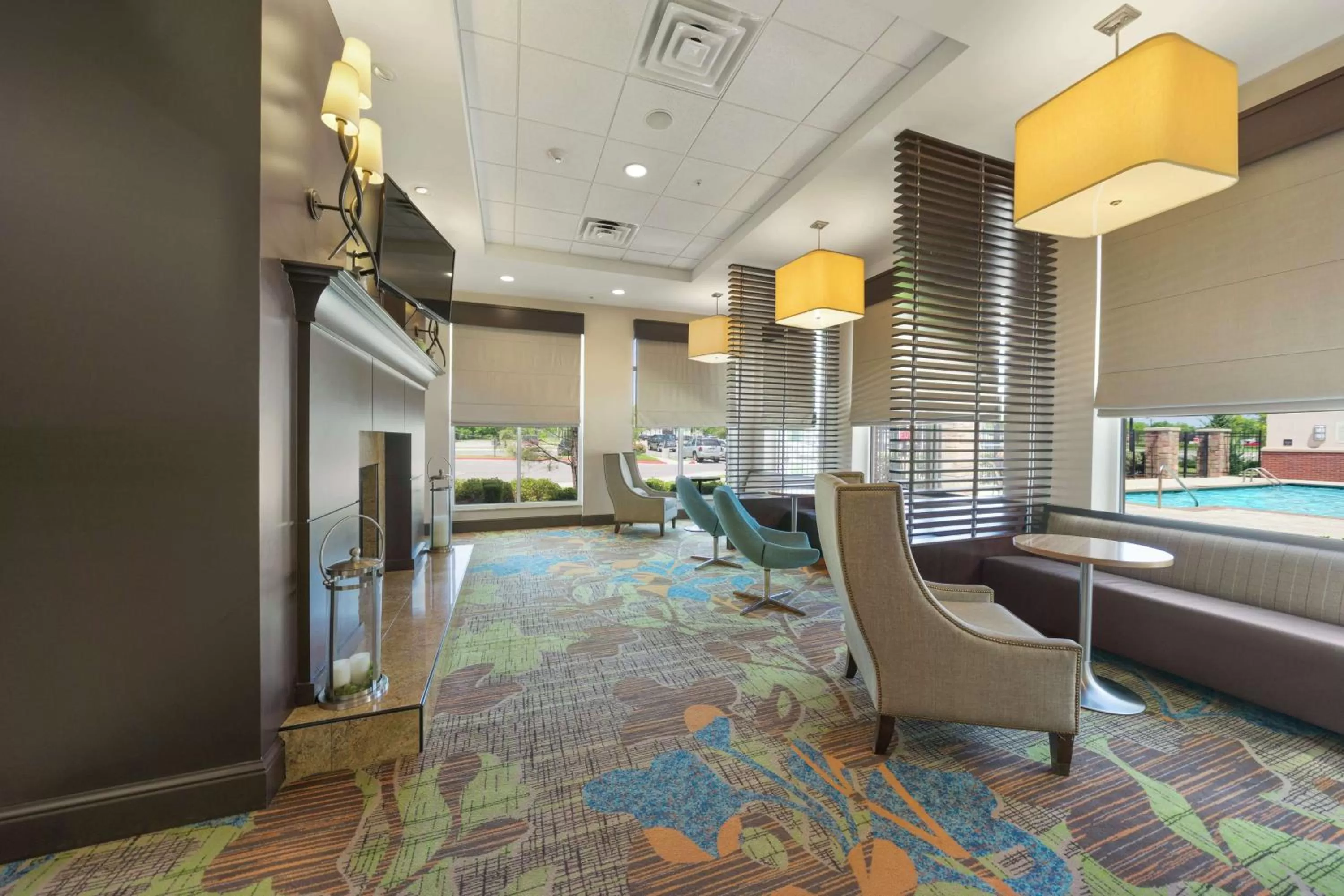 Lobby or reception in Hilton Garden Inn Lawton-Fort Sill