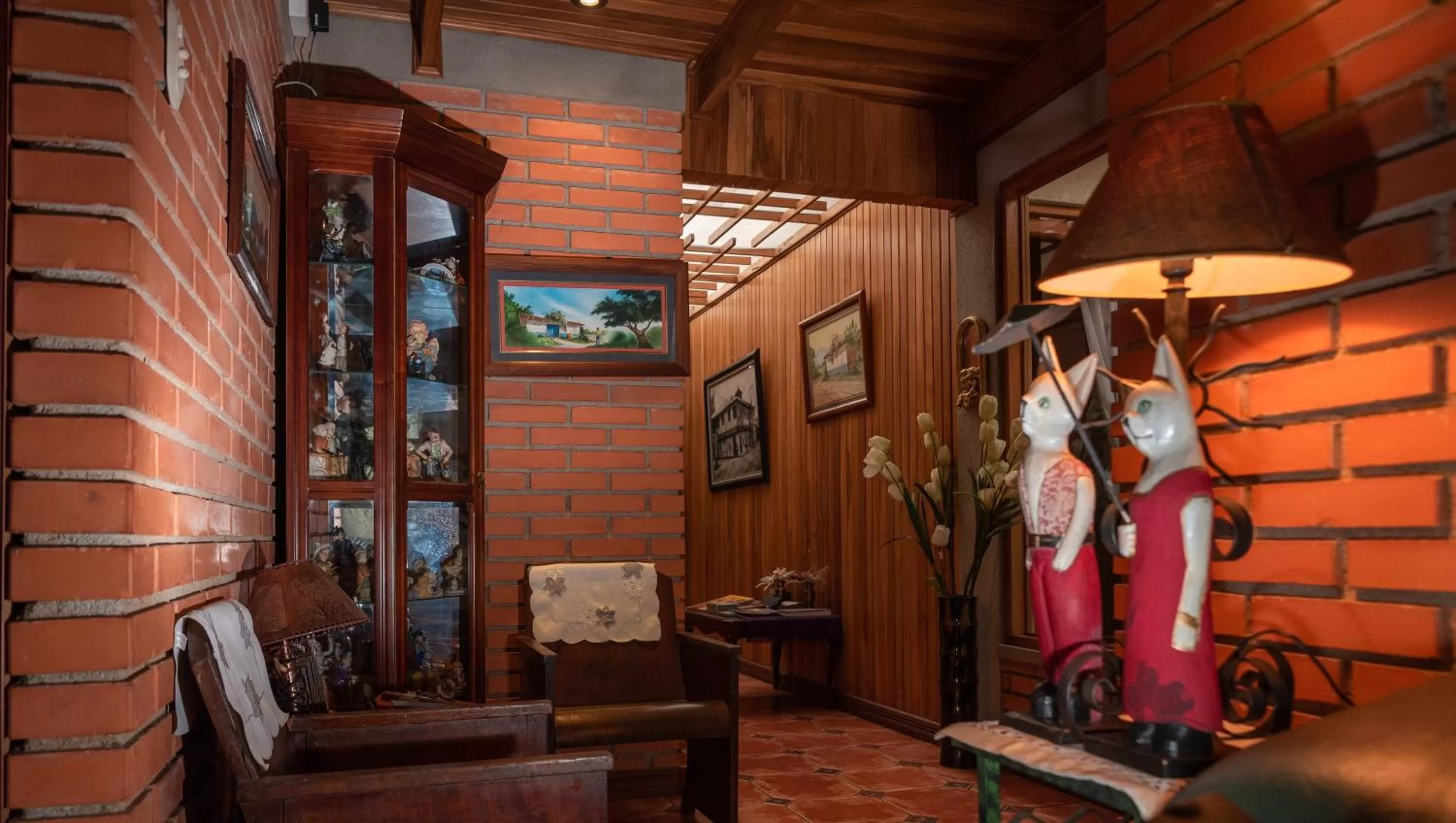 Living room in La Casa de Mamá Coyita