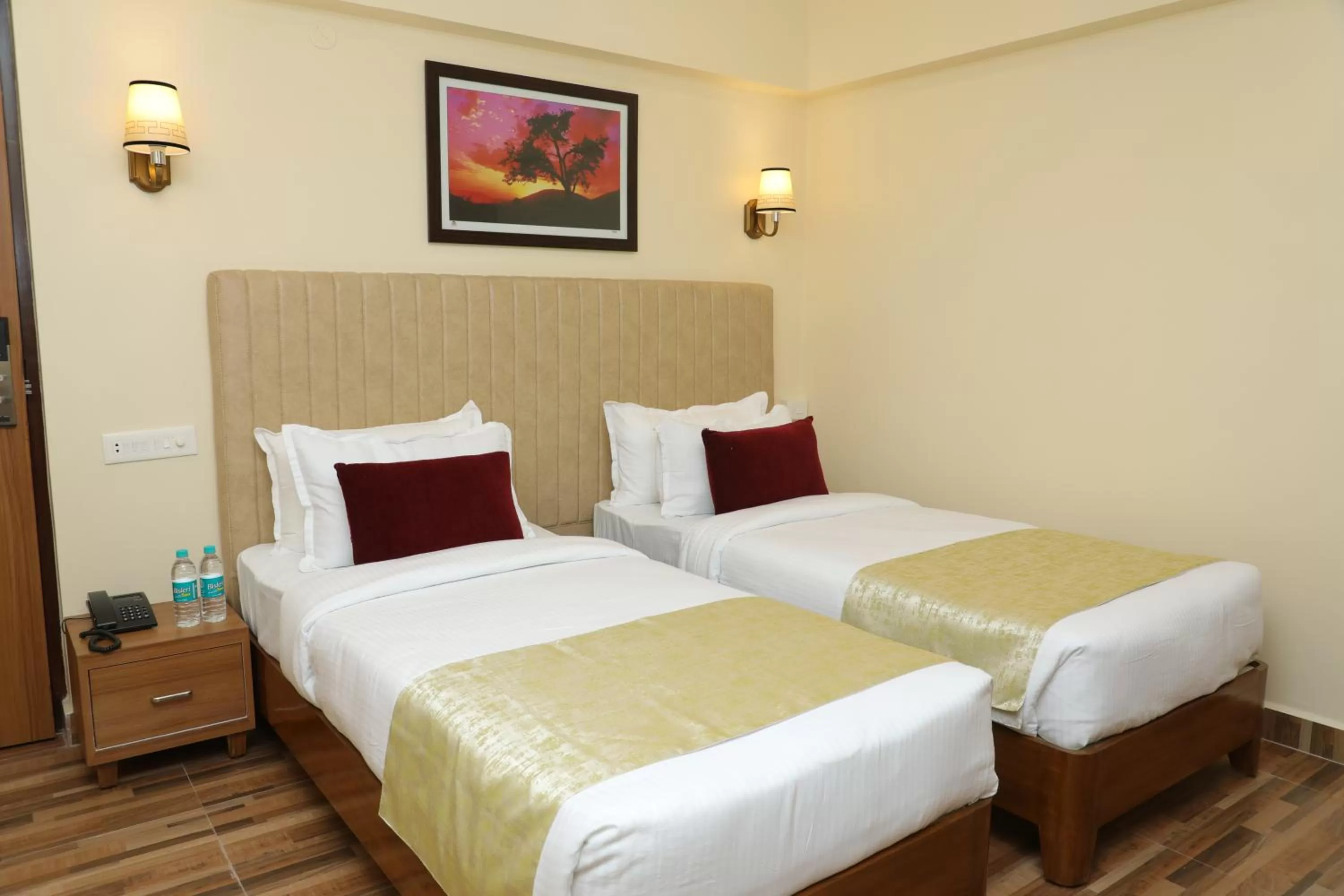 Bedroom, Bed in Gadiraju Palace Convention Centre & Hotel