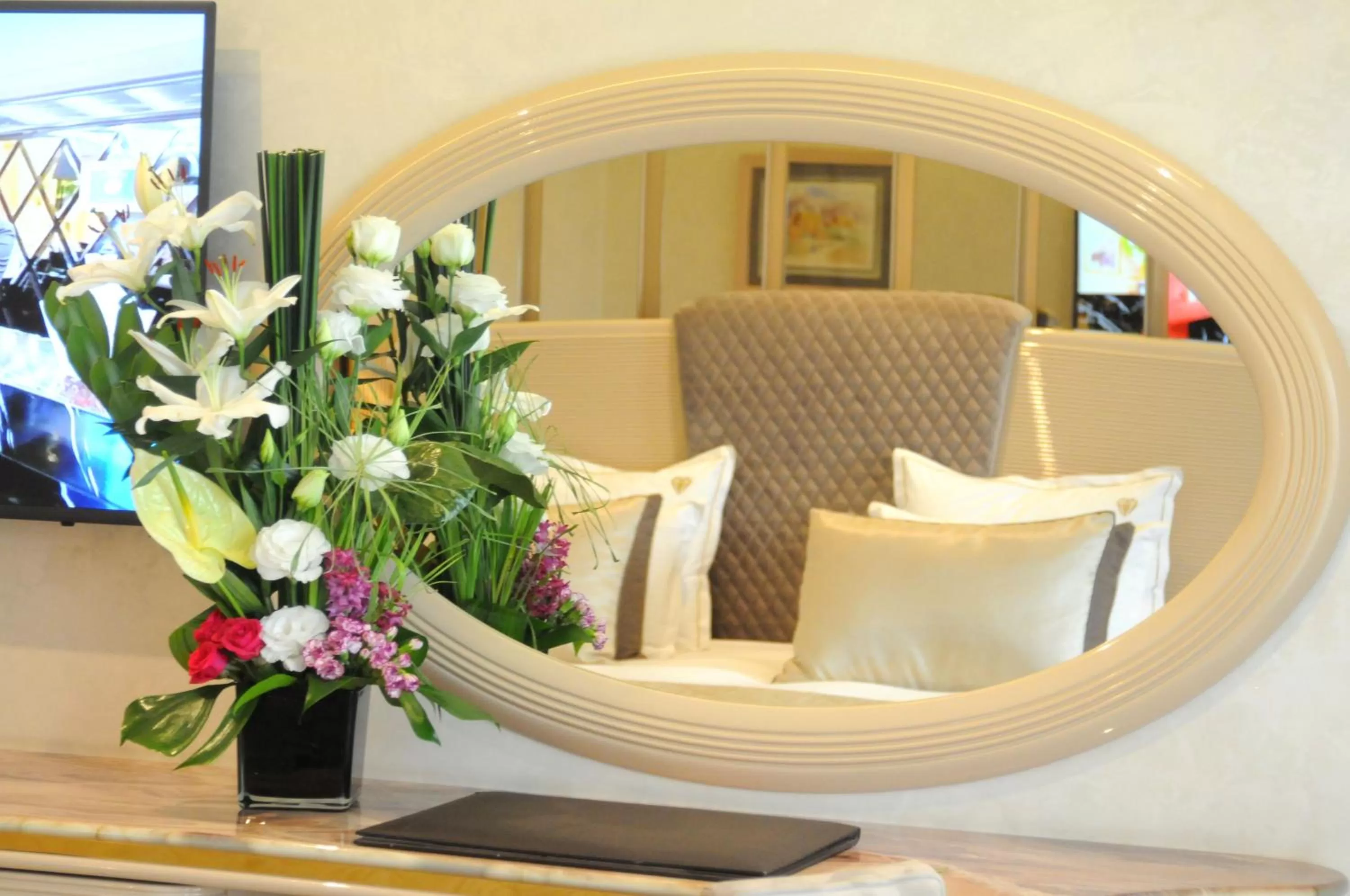 Living room in Suite Hotel Casa Diamond