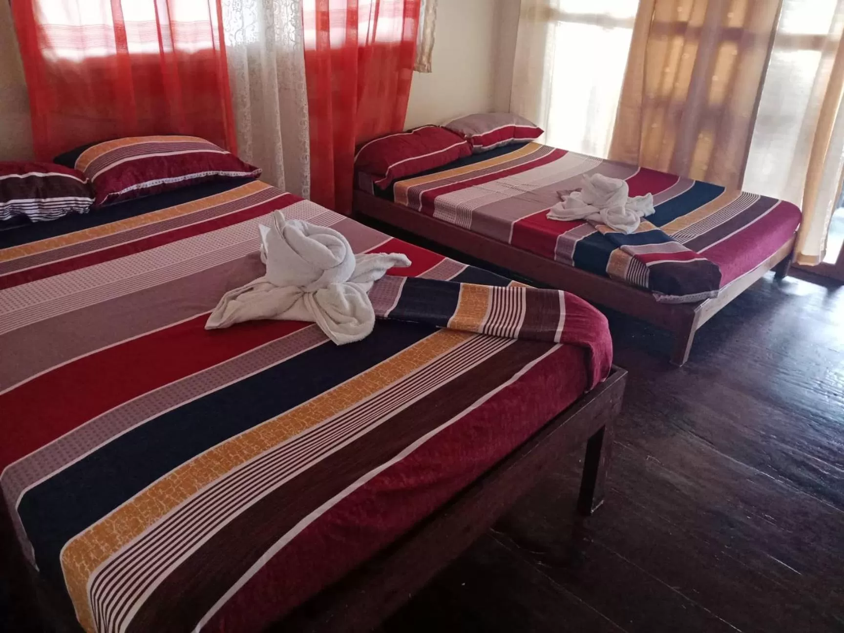 Bed in Victoria Beach House